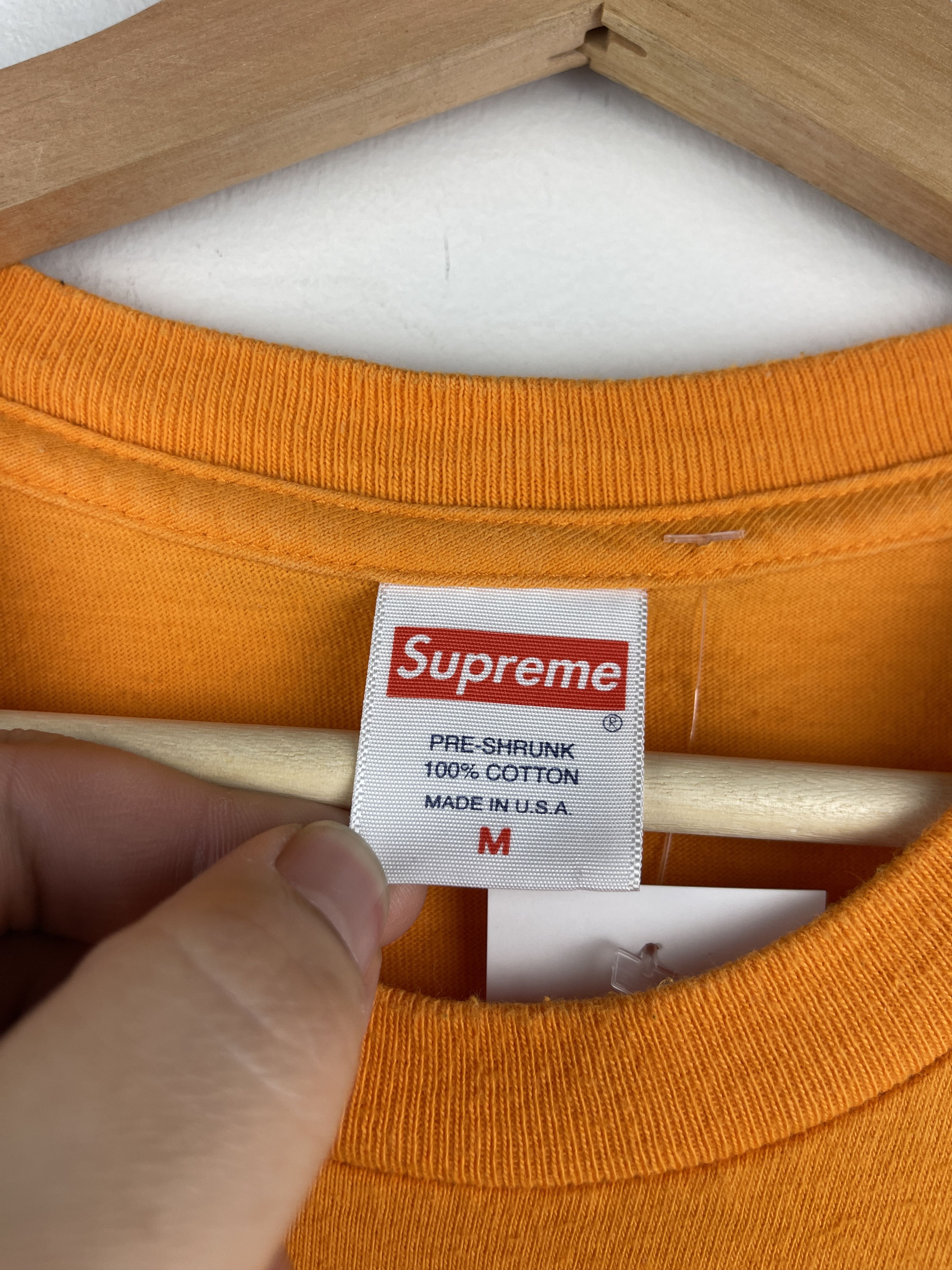 Supreme Supreme SS21 Dunk Bright Orange Tee Size US M / EU 48-50 / 2 - 4 Thumbnail