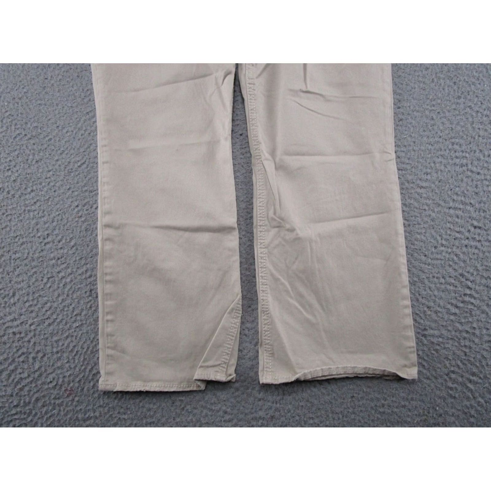 Silver Jeans Co. Silver Jeans Co Suki Capri Beige Stretch Denim Jeans Women's Size 31 Y2K Size 24" / US 00 / IT 34 - 2 Thumbnail