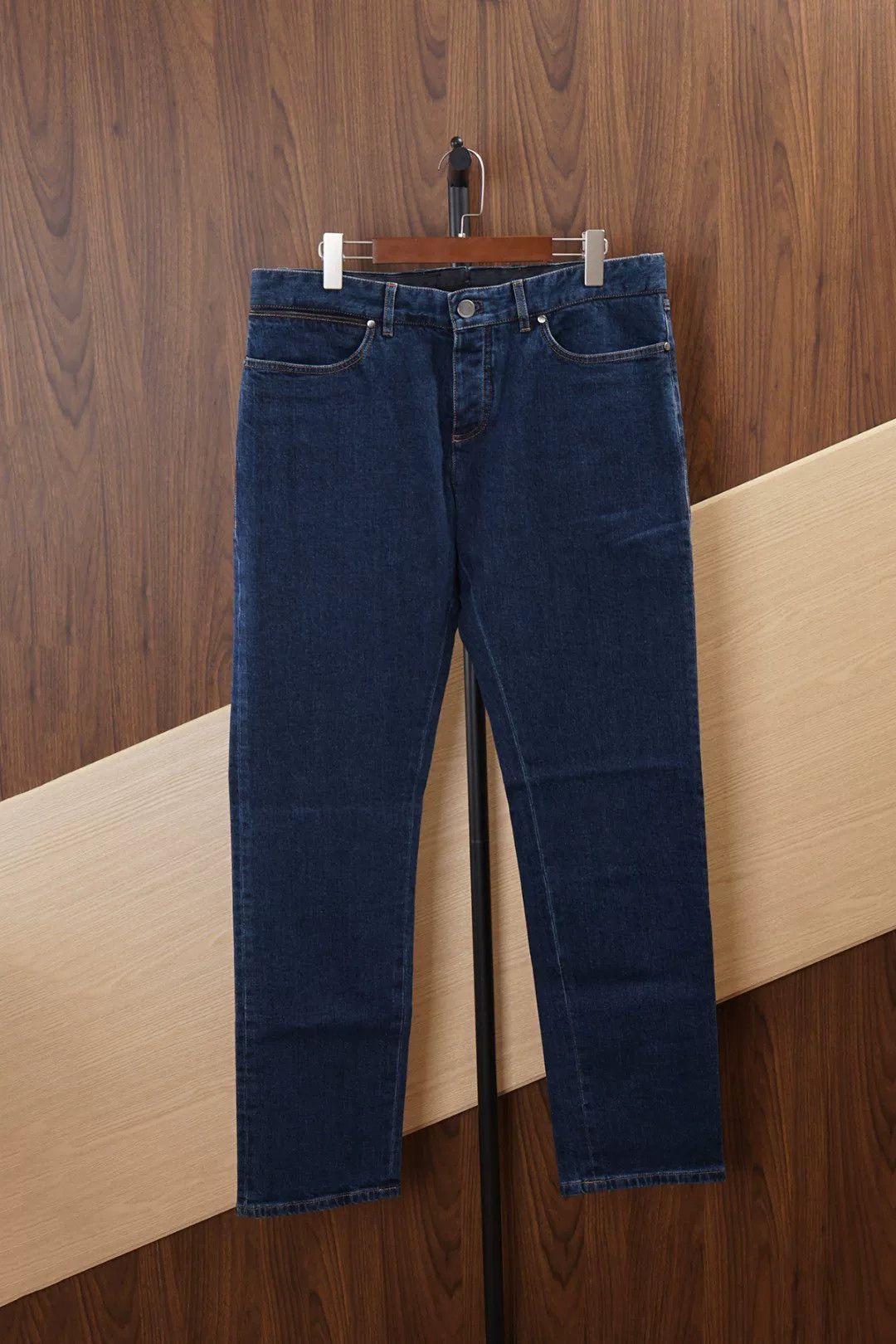 Ermenegildo Zegna ZEGNA Denim Pants with Stretch Fabric Size US 32 / EU 48 - 1 Thumbnail
