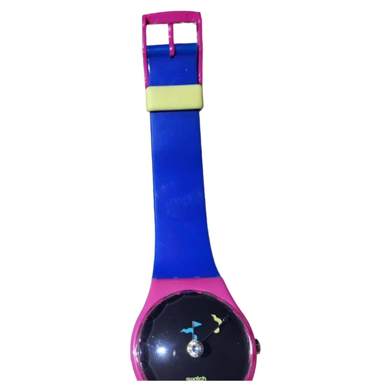 Swatch SWATCH Watch - CRYSTAL SURPRISE - GZ129 - CLUB WATCH 1994 Size ONE SIZE - 5 Thumbnail