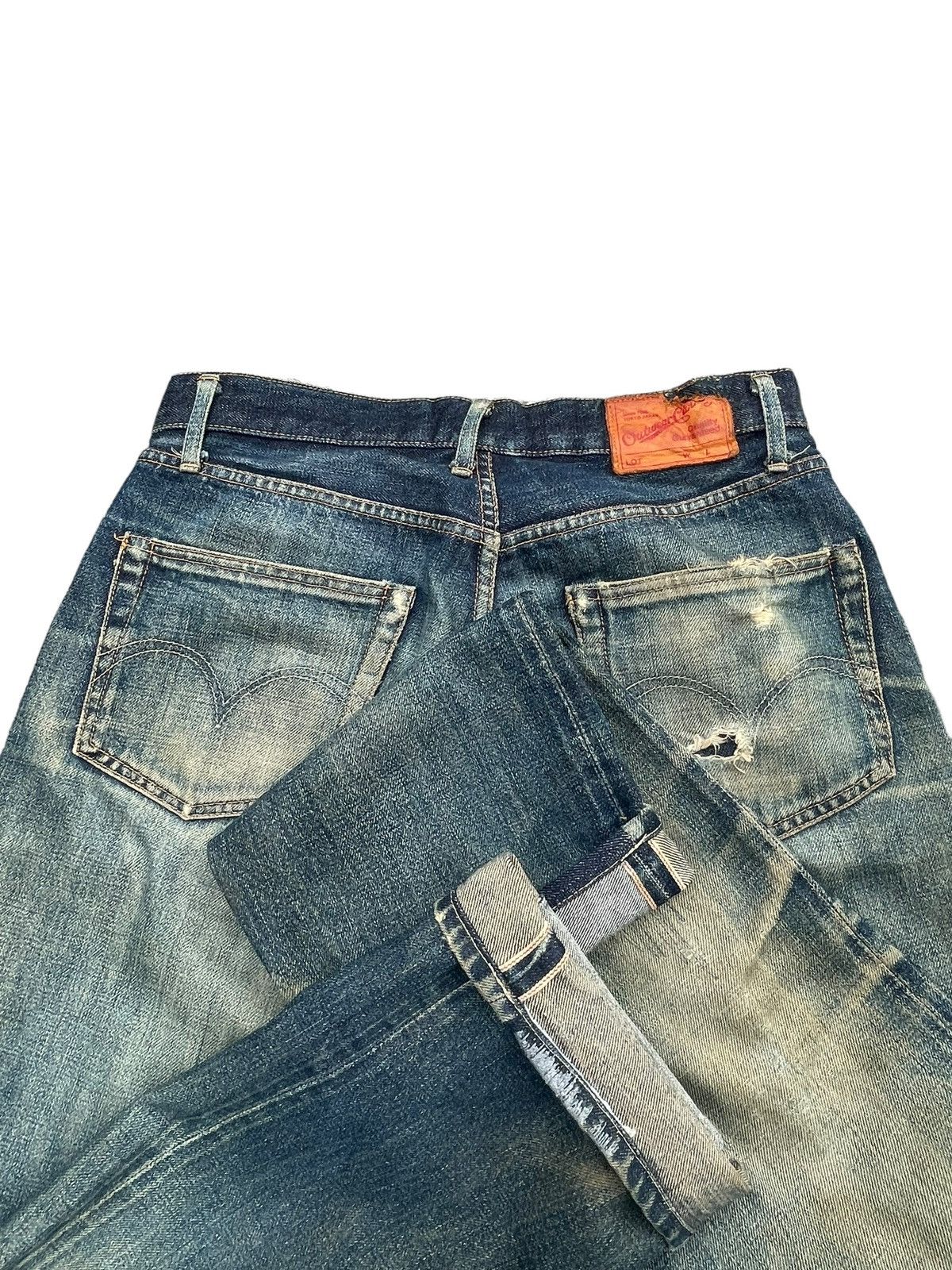 Octopus × Vintage Vintage Octopus Army Selvedge Distresed Denim Size US 30 / EU 46 - 10 Thumbnail