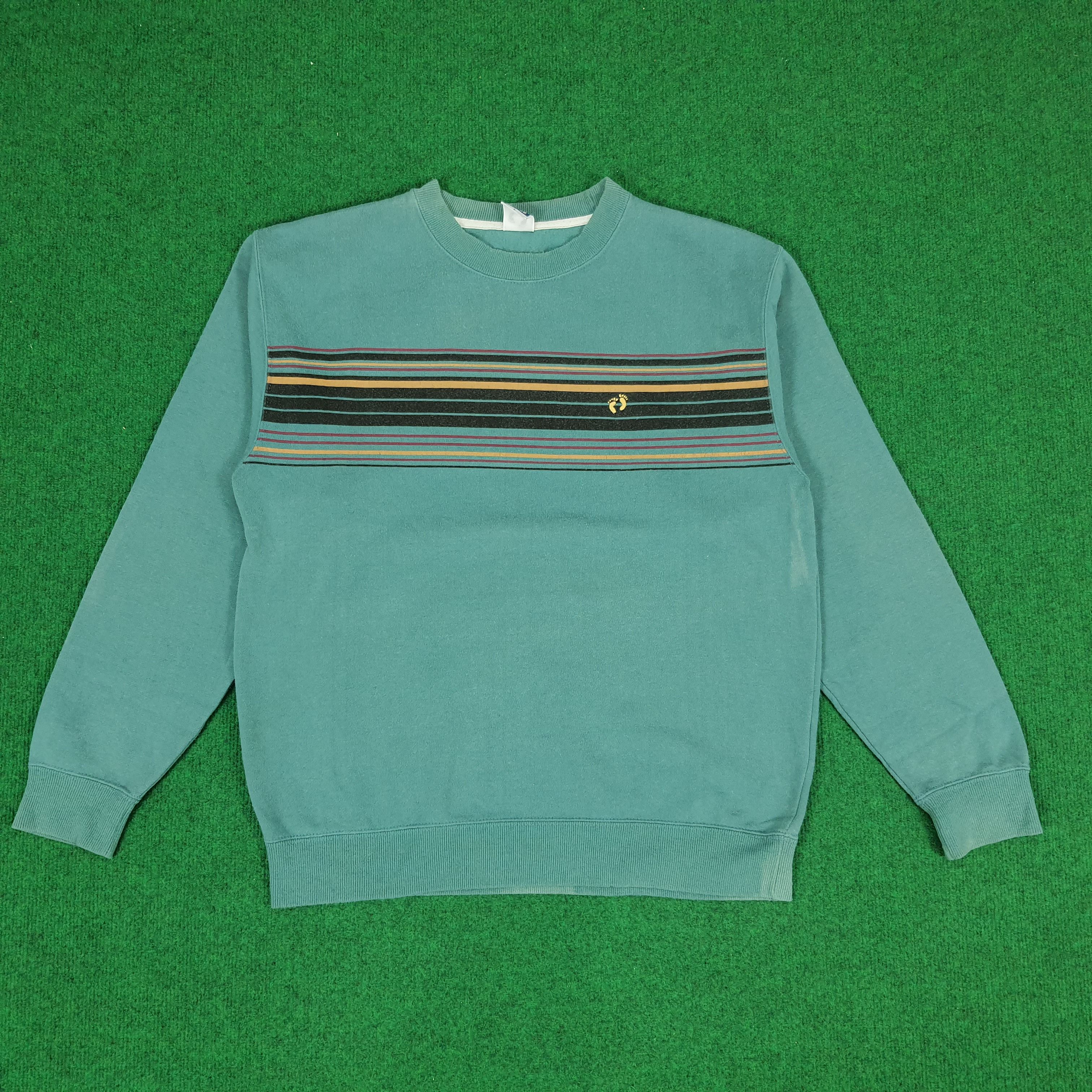 Hang Ten Vintage Hang Ten Striped Sweatshirts Size US M / EU 48-50 / 2 - 1 Thumbnail