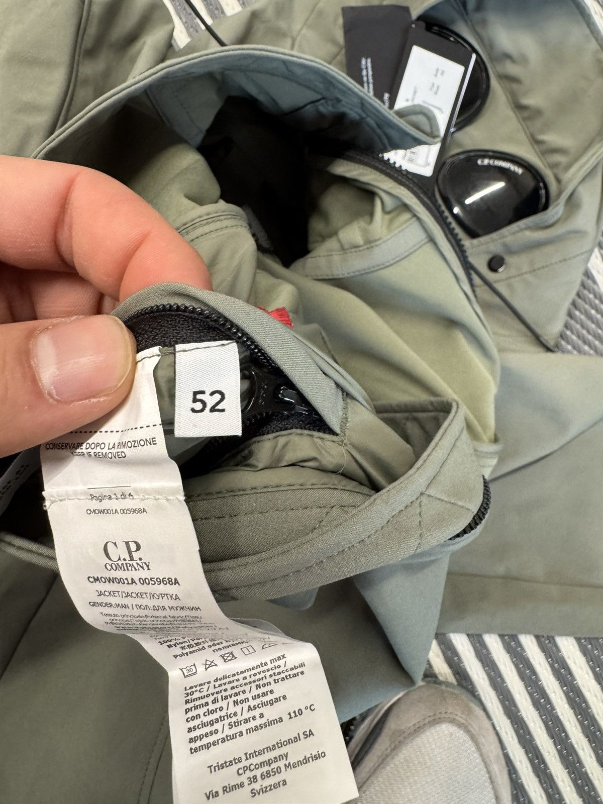 C.P. Company C.P. Company google jacket shell r Size US L / EU 52-54 / 3 - 10 Thumbnail