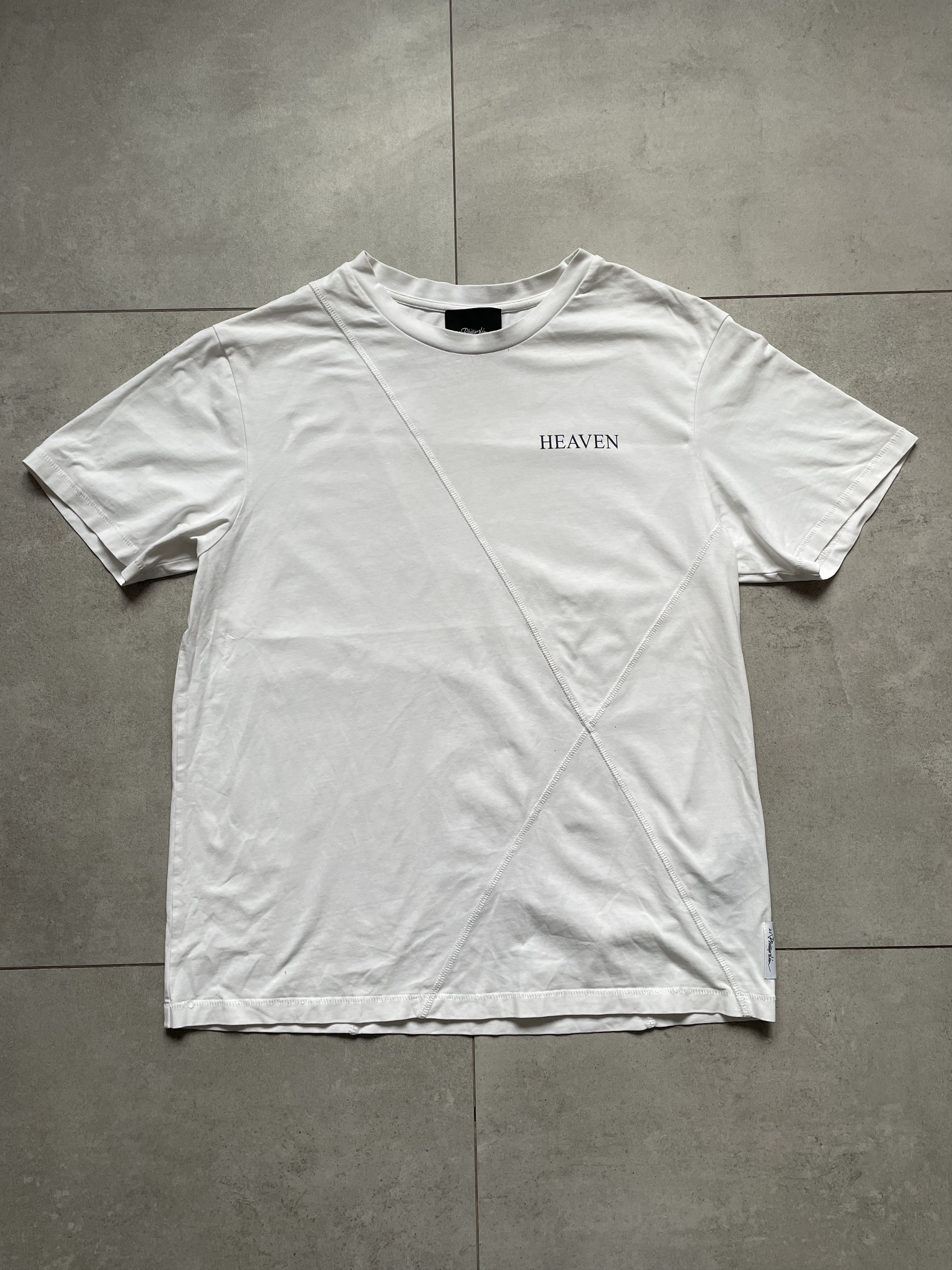 3.1 Phillip Lim 3.1 PHILLIP LIM FIND YOUR SLICE OF HEAVEN WHITE TEE Size US L / EU 52-54 / 3 - 2 Thumbnail