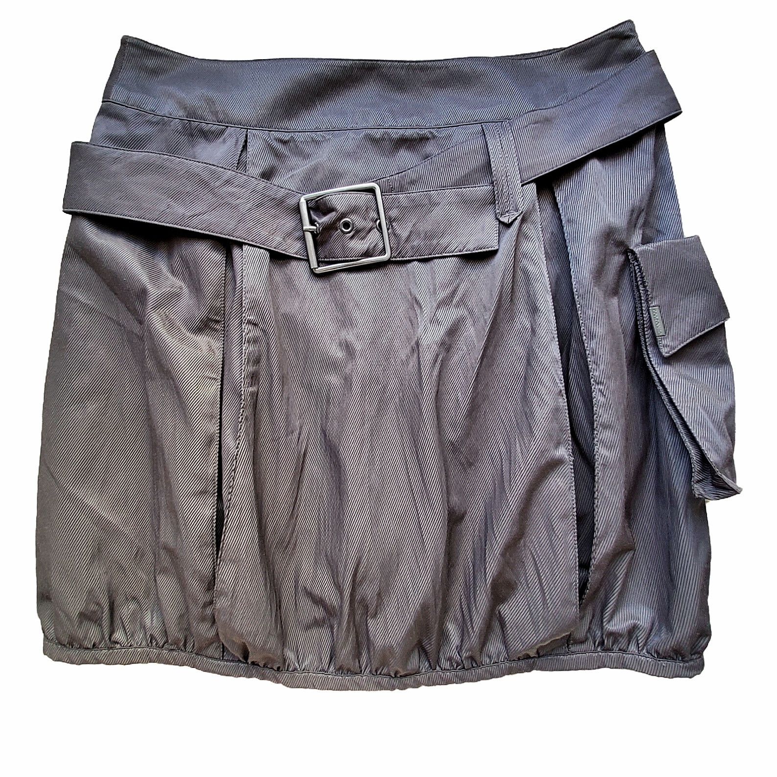 Cop Copine Cop Copine vintage y2k tech cargo buckle mini skirt Size 28" / US 6 / IT 42 - 1 Thumbnail