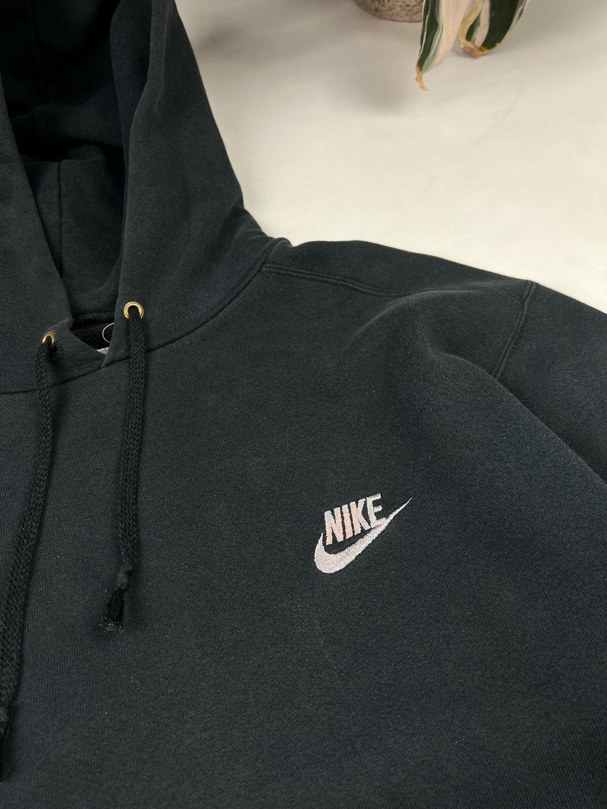 Nike × Vintage NIKE VINTAGE LOGO OVERSIZE BOXY HOODIE FADED Size US M / EU 48-50 / 2 - 6 Thumbnail