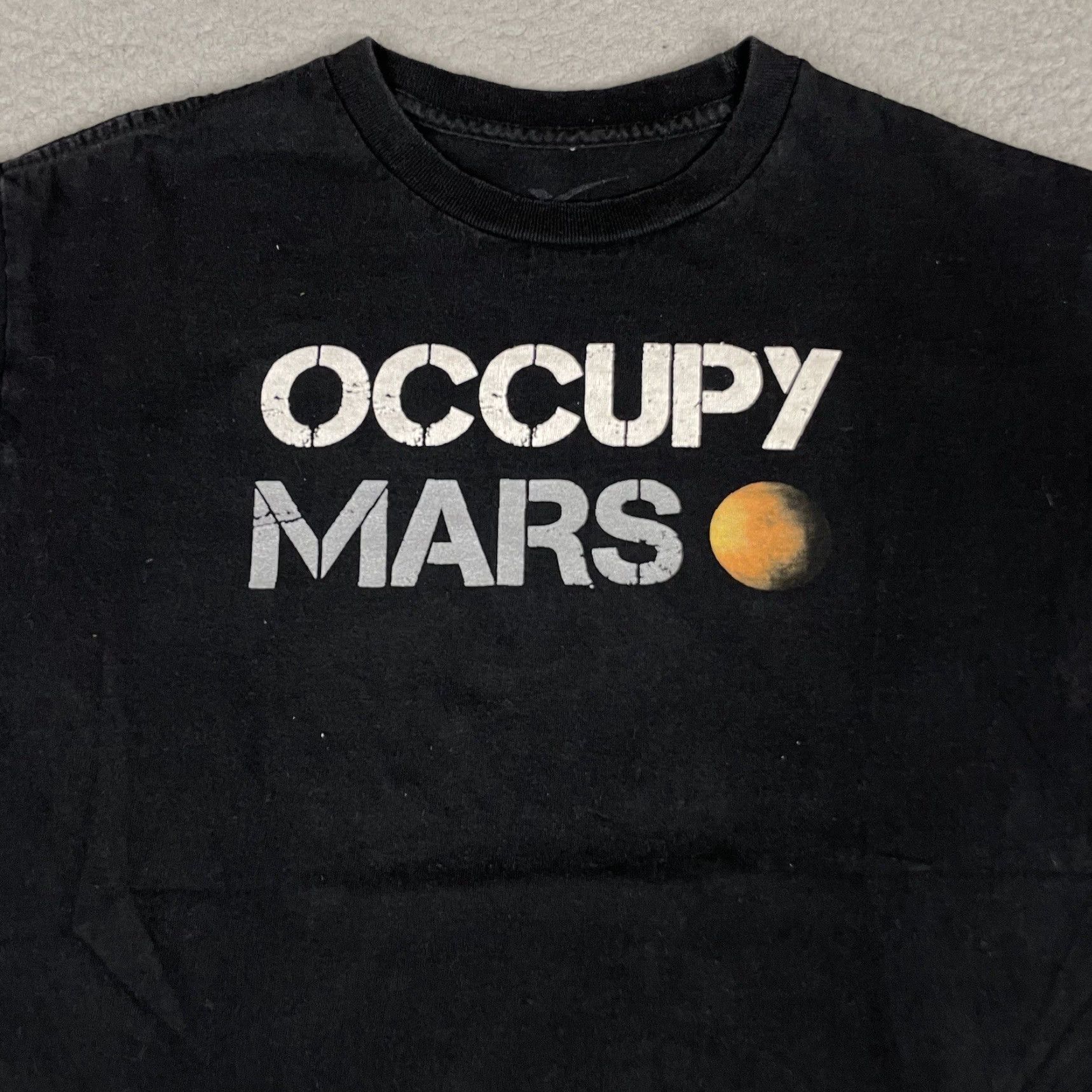Vintage VINTAGE SpaceX Occupy Mars Shirt Mens Small Black Tesla Elon Musk Graphic Short Sleeve Size US S / EU 44-46 / 1 - 2 Thumbnail
