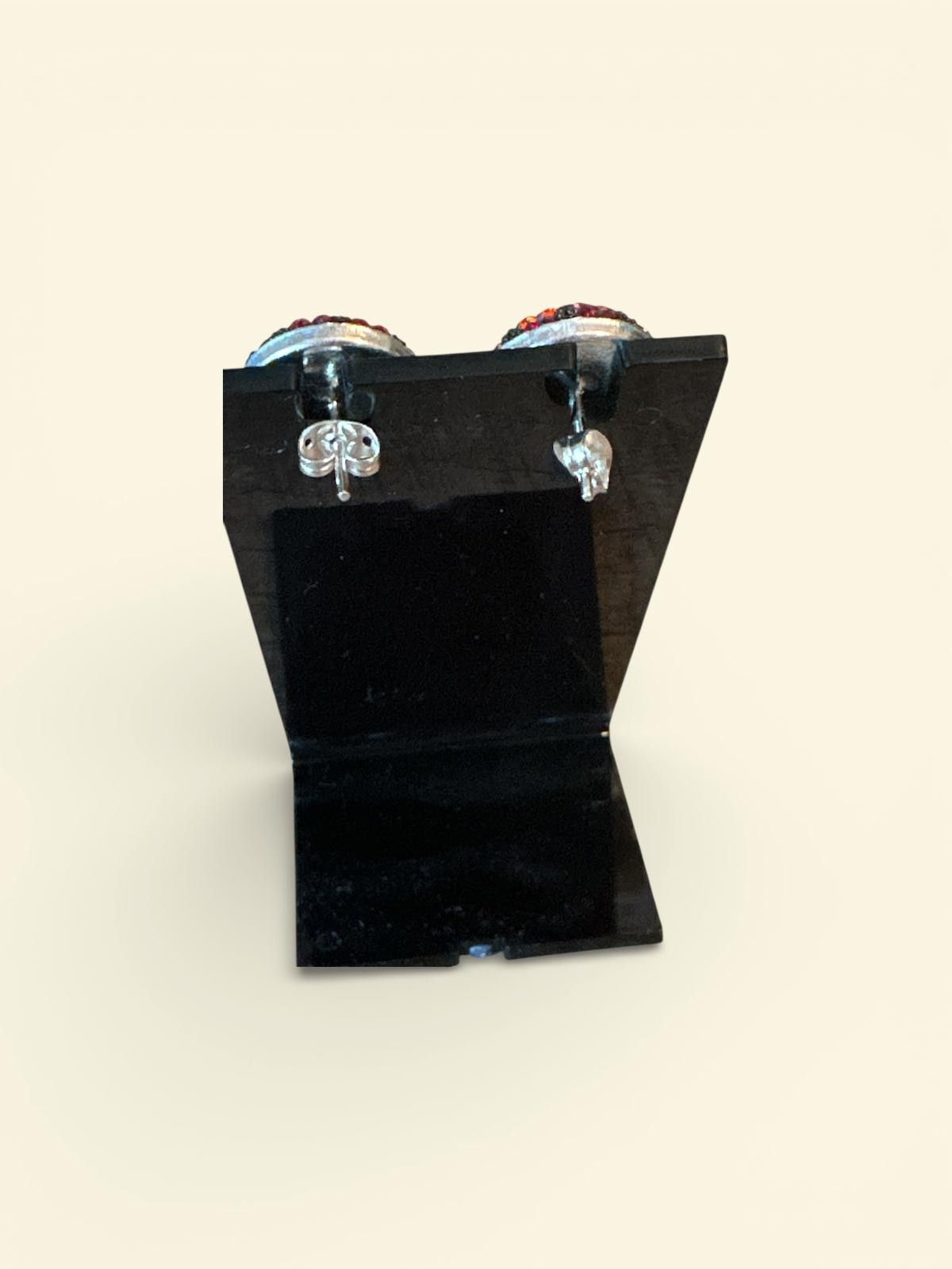 The Unbranded Brand Rainbow Crystal Stud Earrings Size ONE SIZE - 3 Thumbnail