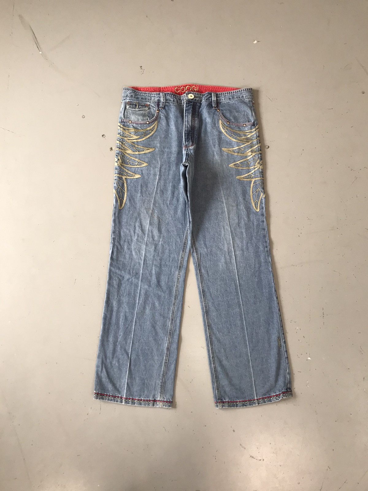 Coogi Vintage Coogi Wings 🪽 Embroidery Denim Size US 40 / EU 56 - 2 Thumbnail