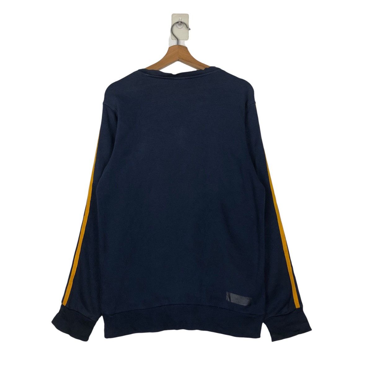 Adidas 📌Vintage Sweatshirt Adidas Striped Big Logo Spell Out Size US L / EU 52-54 / 3 - 9 Thumbnail