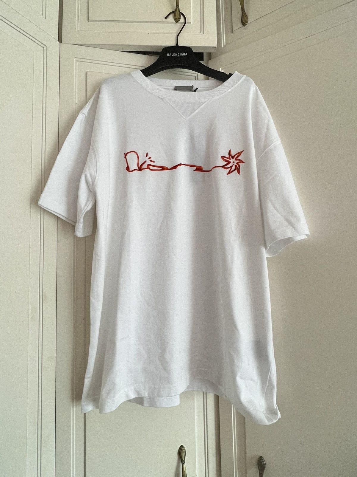 Dior × Kim Jones × Travis Scott 🔥 Dior collab Travis Scott Cactus Jack embroidery Tee Size US XL / EU 56 / 4 - 2 Thumbnail