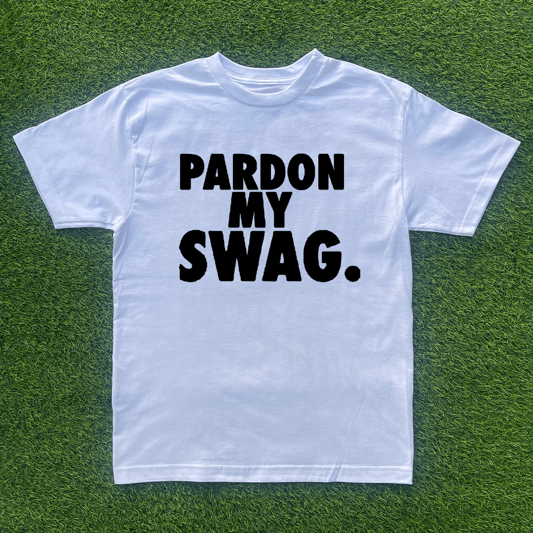 Vintage PARDON MY SWAG TSHIRT Size US S / EU 44-46 / 1 - 1 Preview