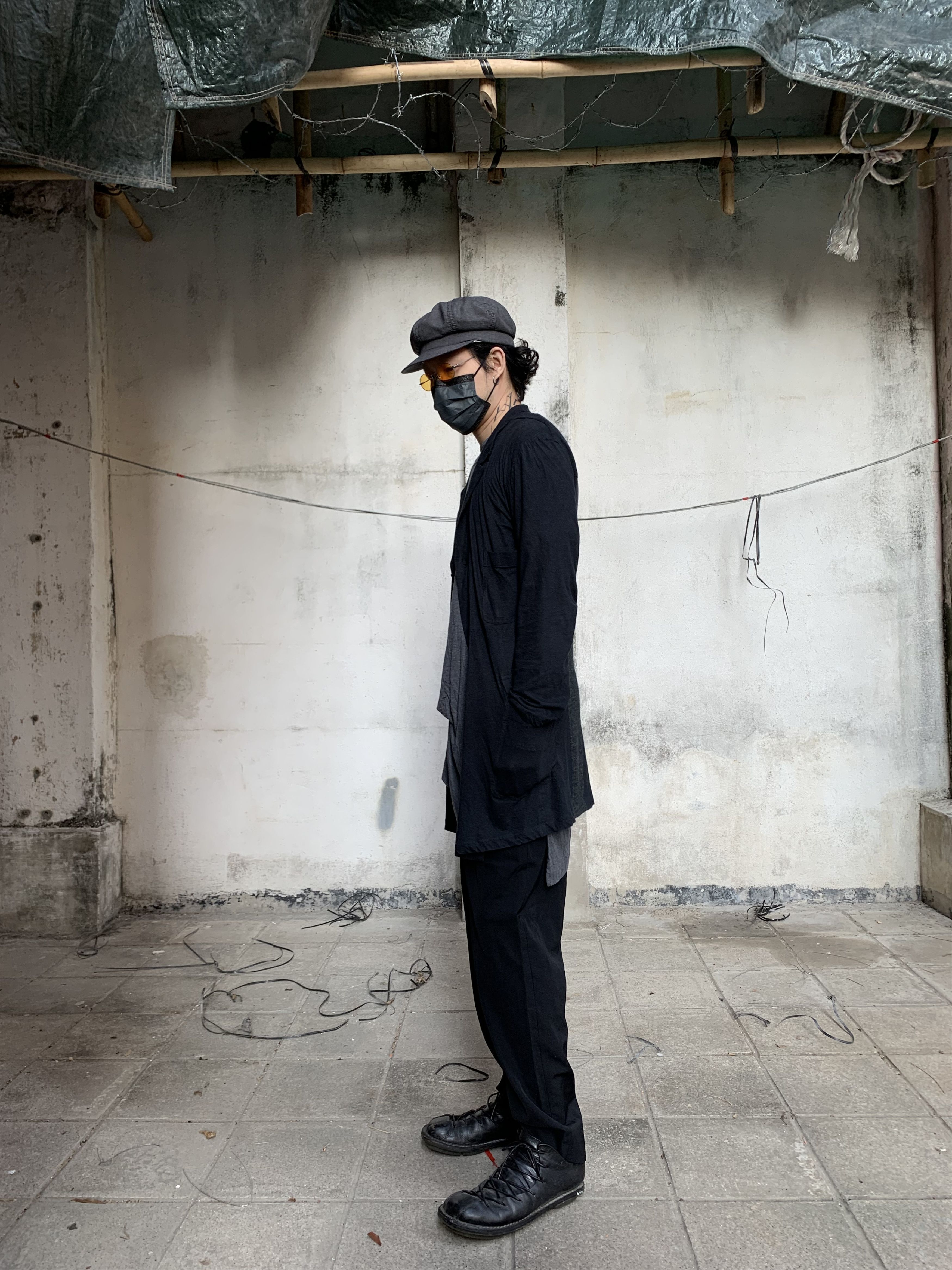 Yohji Yamamoto Yohji Yamamoto Pour Homme Loose Patched Back Blazer Jacket Size US M / EU 48-50 / 2 - 4 Thumbnail
