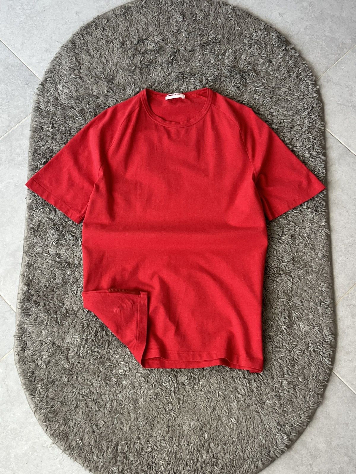 Prada Vintage Luxury Prada tee Size US M / EU 48-50 / 2 - 1 Thumbnail