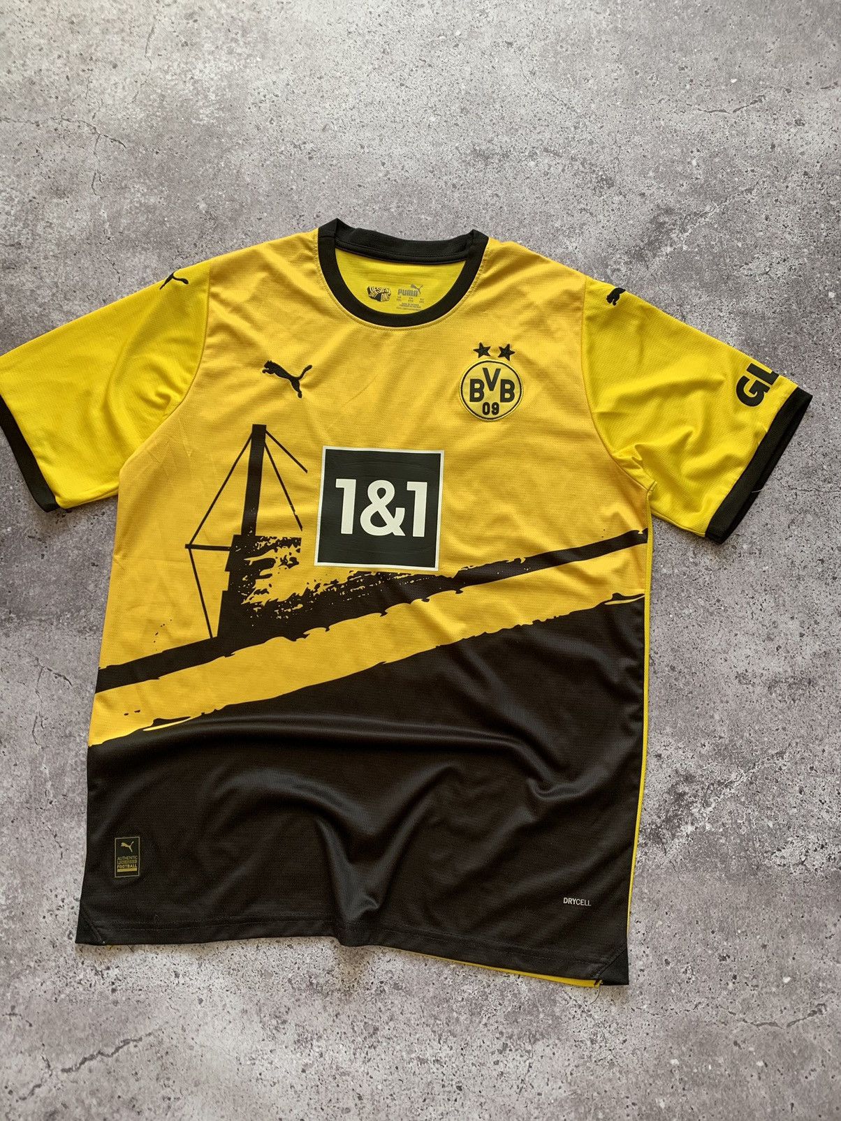 Puma × Vintage 🔥PUMA DORUSSIA DORTMUND 2023 2024 ADEYEMI #27 SOCCER JERSEY Size US XXL / EU 58 / 5 - 11 Thumbnail