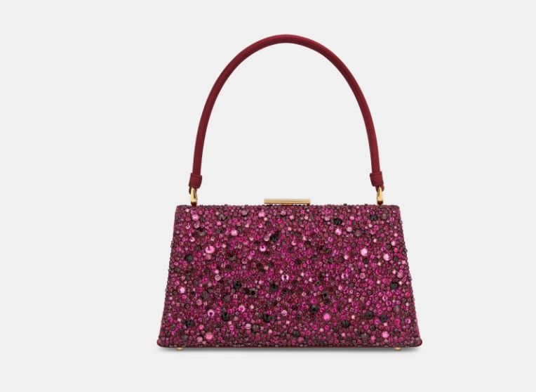 Dior o1w1db11224 Size: OS / Top Handle Bag in Burgundy Size ONE SIZE - 2 Thumbnail