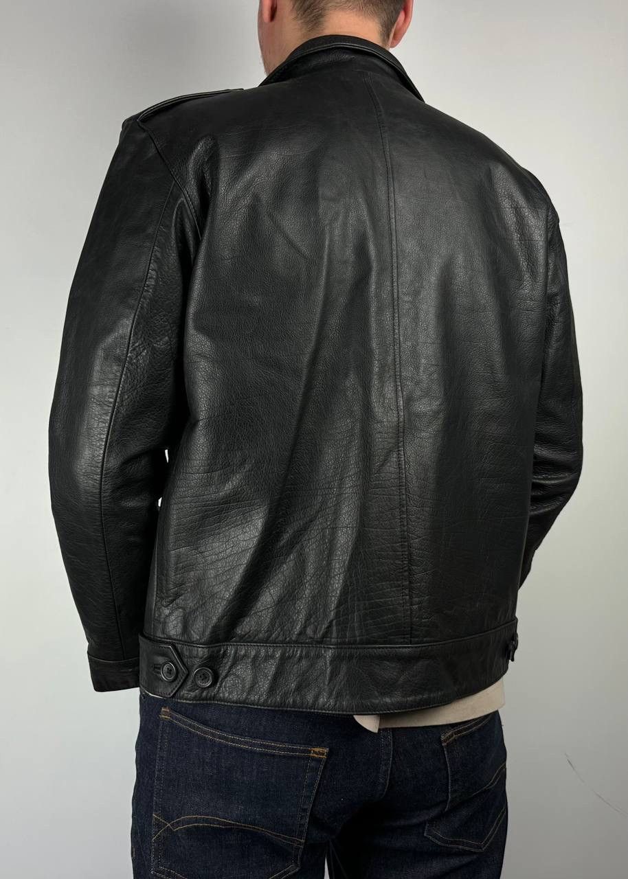 Vintage Rocha.JohnRocha bomber leather jacket casual size Medium Size US M / EU 48-50 / 2 - 3 Thumbnail