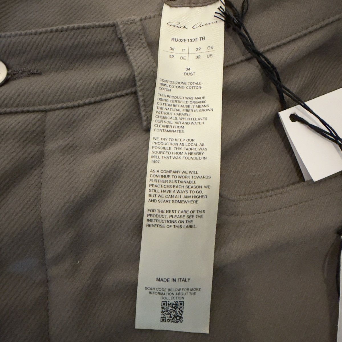 Rick Owens Rick Owens Geth Jeans Dust 34 🚫READ DESCRIPTION🚫 Size US 34 / EU 50 - 5 Thumbnail