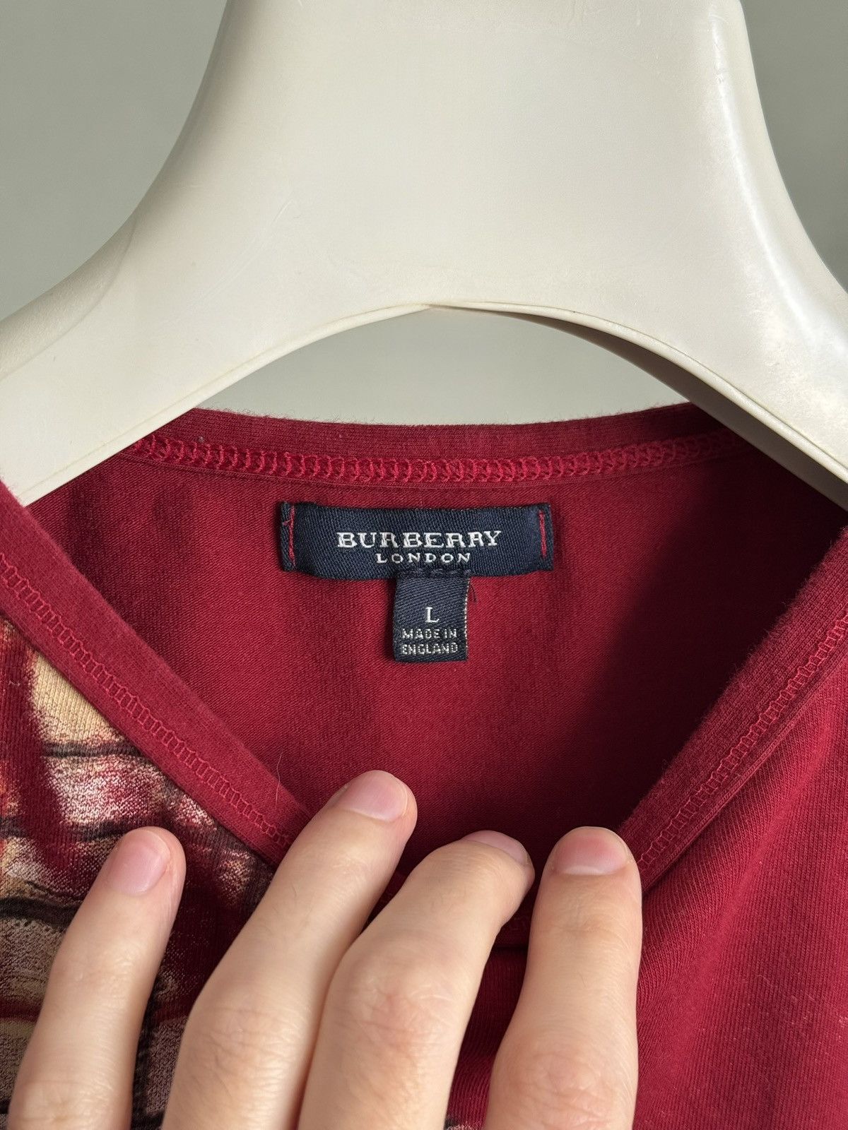 Burberry Vintage Burberry top Size L / US 10 / IT 46 - 4 Thumbnail
