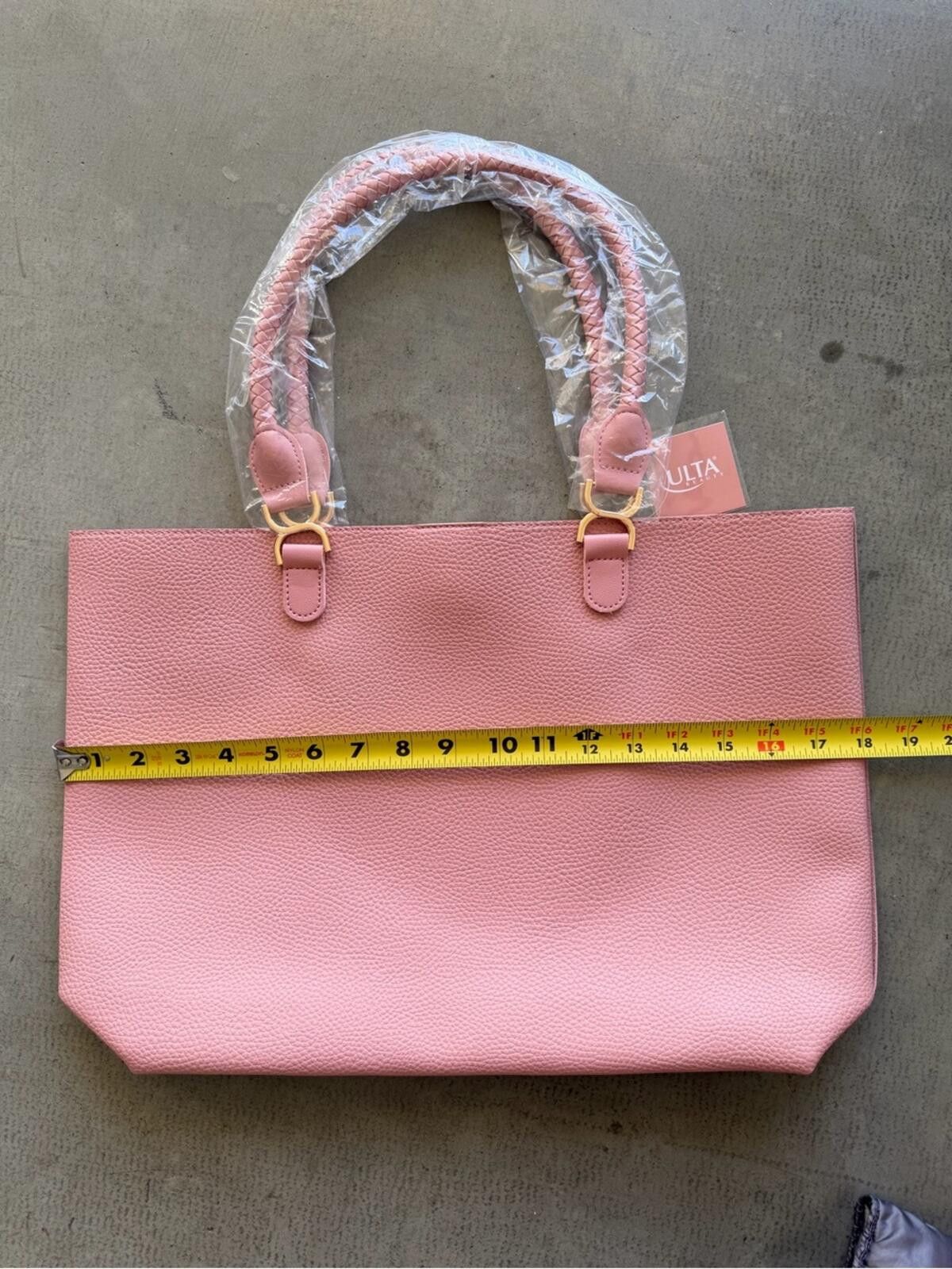 Other Ulta / Pebbled Minimal Work Tote Bag / Blush Pink Size ONE SIZE - 5 Thumbnail