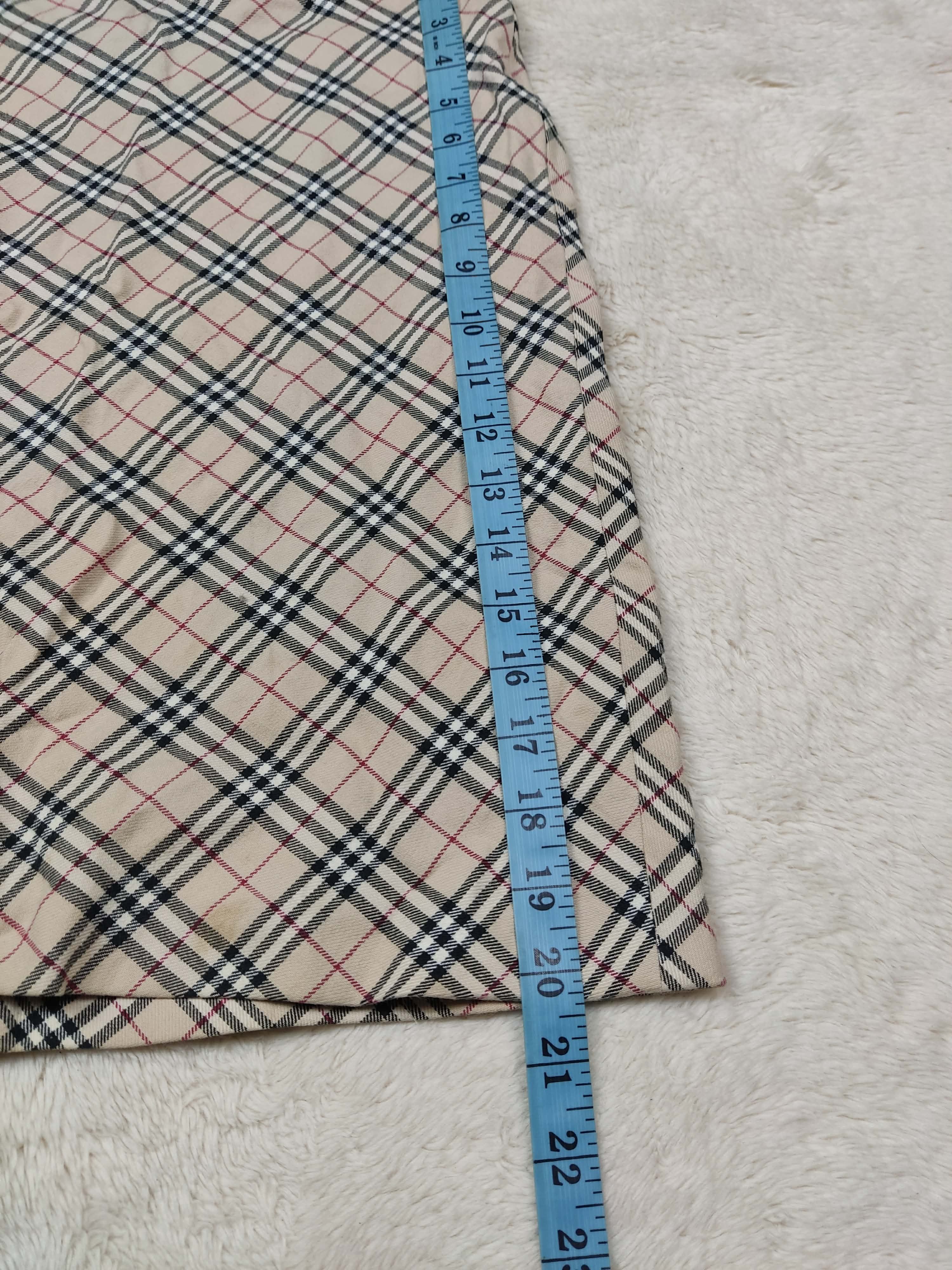 Burberry Burberry London Blue Label Nova Check Midi Skirt Size 26" / US 2 / IT 38 - 10 Thumbnail