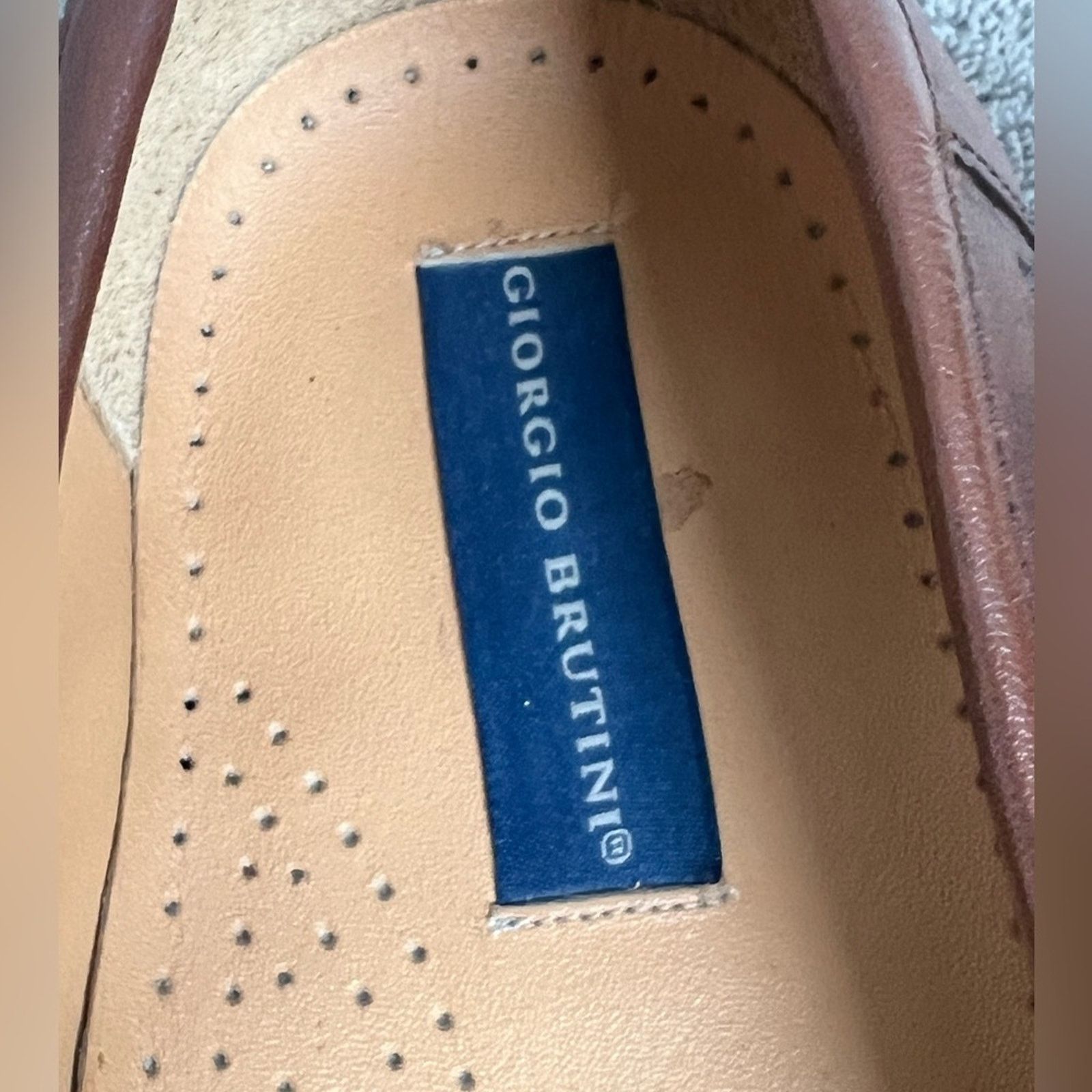 Giorgio Brutini Giorgio Brutini Brown Leather Tassel Slip On Loafers Shoes Size US 13 / EU 46 - 9 Thumbnail