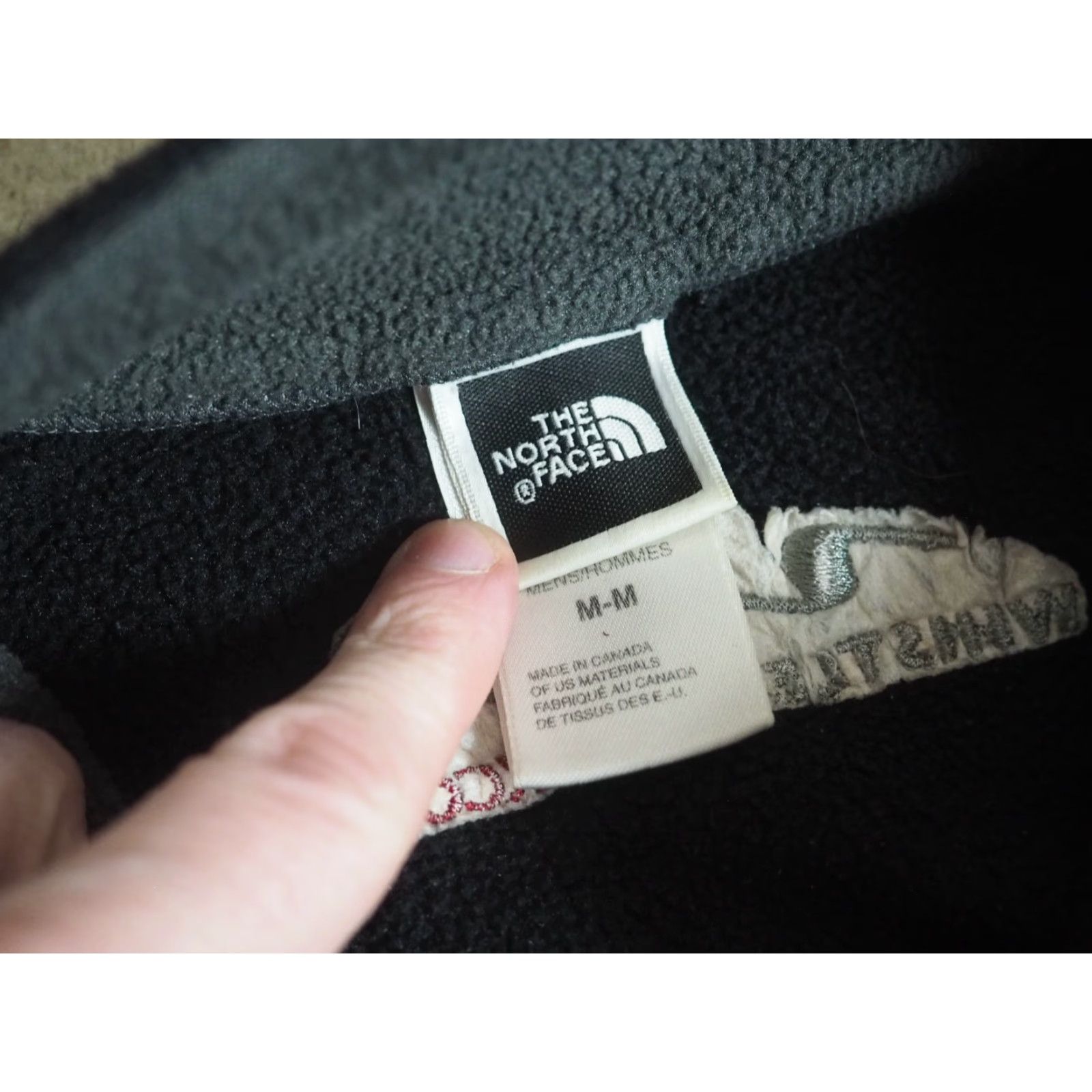 The North Face VINTAGE The North Face Vest 90s TNF Whistler Black Zip Logo Fleece Mens M Black Short Size US M / EU 48-50 / 2 - 4 Thumbnail