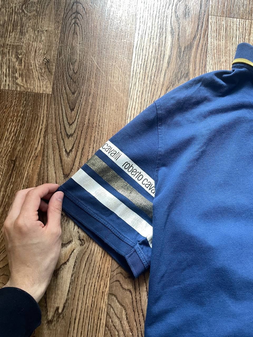 Just Cavalli Roberto Cavalli Just Cavalli polo t-shirt Size US XL / EU 56 / 4 - 3 Thumbnail