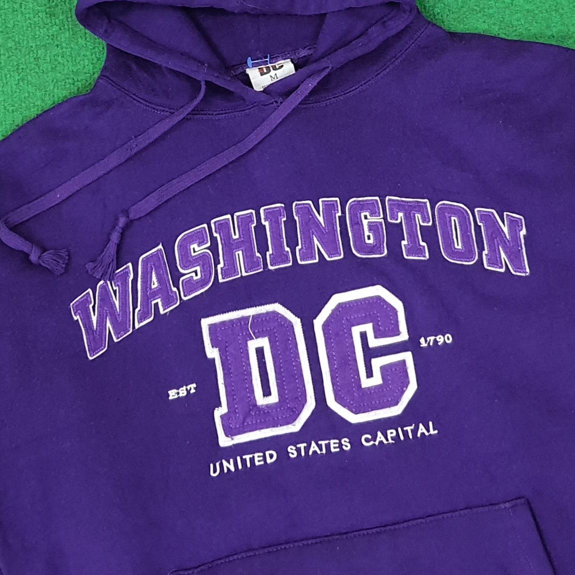 DC Vintage DC Washington United State Capital Hoodie C246N26 Size US M / EU 48-50 / 2 - 2 Thumbnail