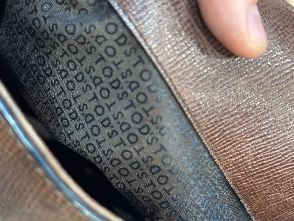 Tod's Tod’s Vintage Brown Tote Shoulder Strap Bag Handbag Size ONE SIZE - 4 Thumbnail