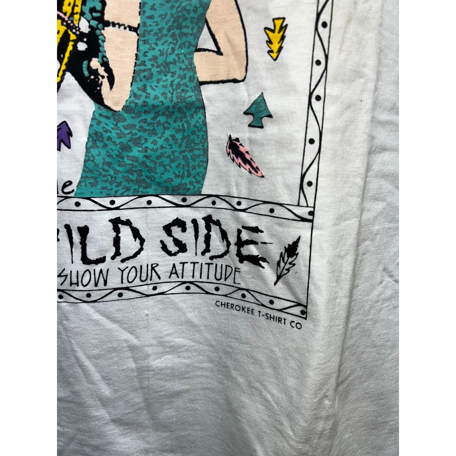 Vintage Women Cherokee Shirt Wild Side Attitude Beachies Tank Top XL Size XL / US 12-14 / IT 48-50 - 5 Thumbnail