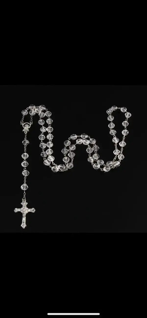 Jewelry Victoria Pearl Imitation White Crystal Beads Necklace Size ONE SIZE - 5 Thumbnail