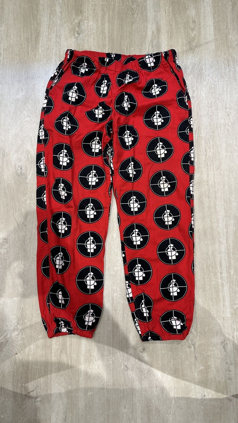 image of Undercover X Public Enemy Skate Pants Medium M in Red, Men's (Size 32)