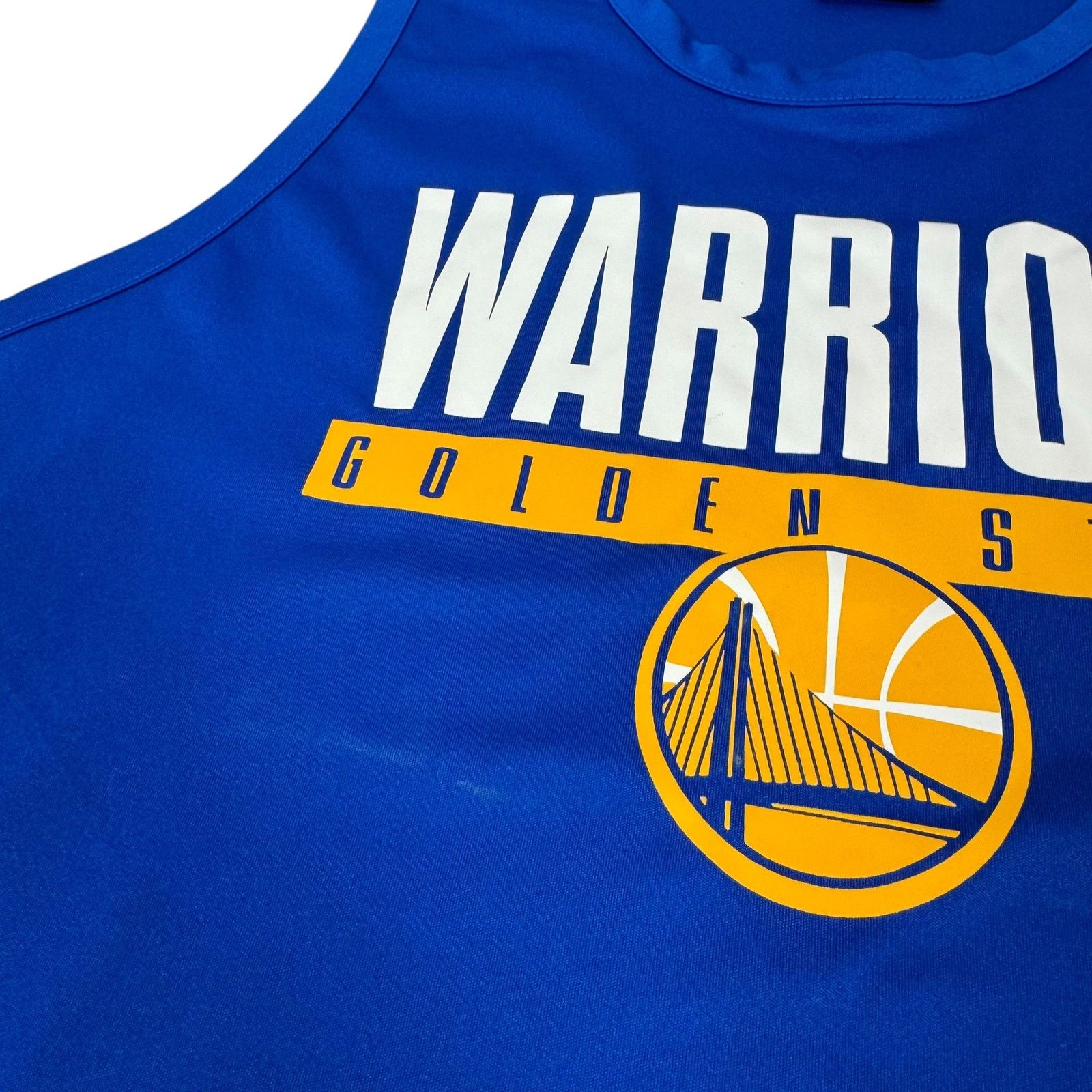 Adidas × NBA Adidas Men's Blue Golden State Warriors Basketball Jersey Size US L / EU 52-54 / 3 - 2 Thumbnail