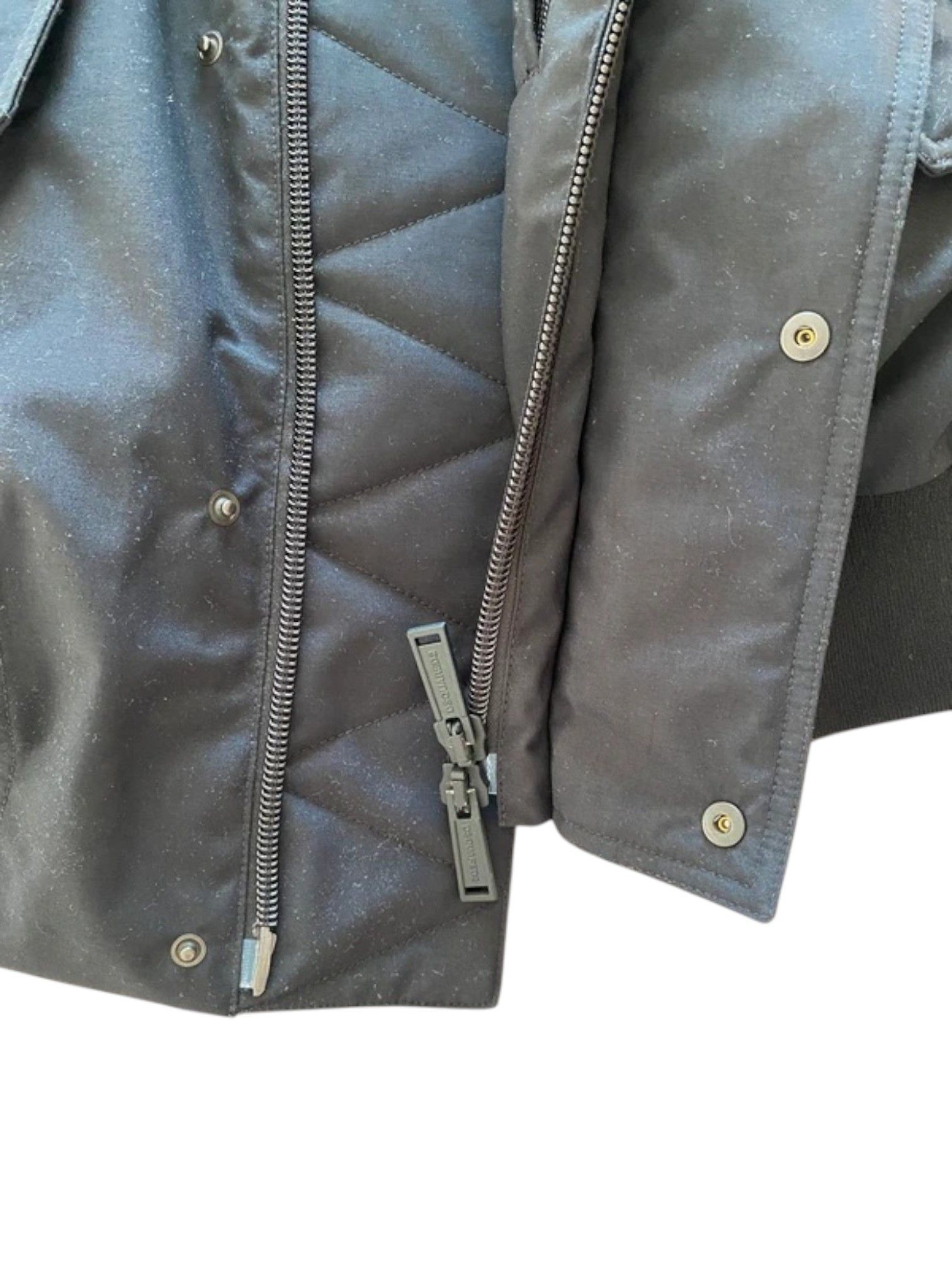 Dsquared2 Dsquared2 SKI Black Hooded Down Bomber Jacket Size M / US 6-8 / IT 42-44 - 3 Thumbnail