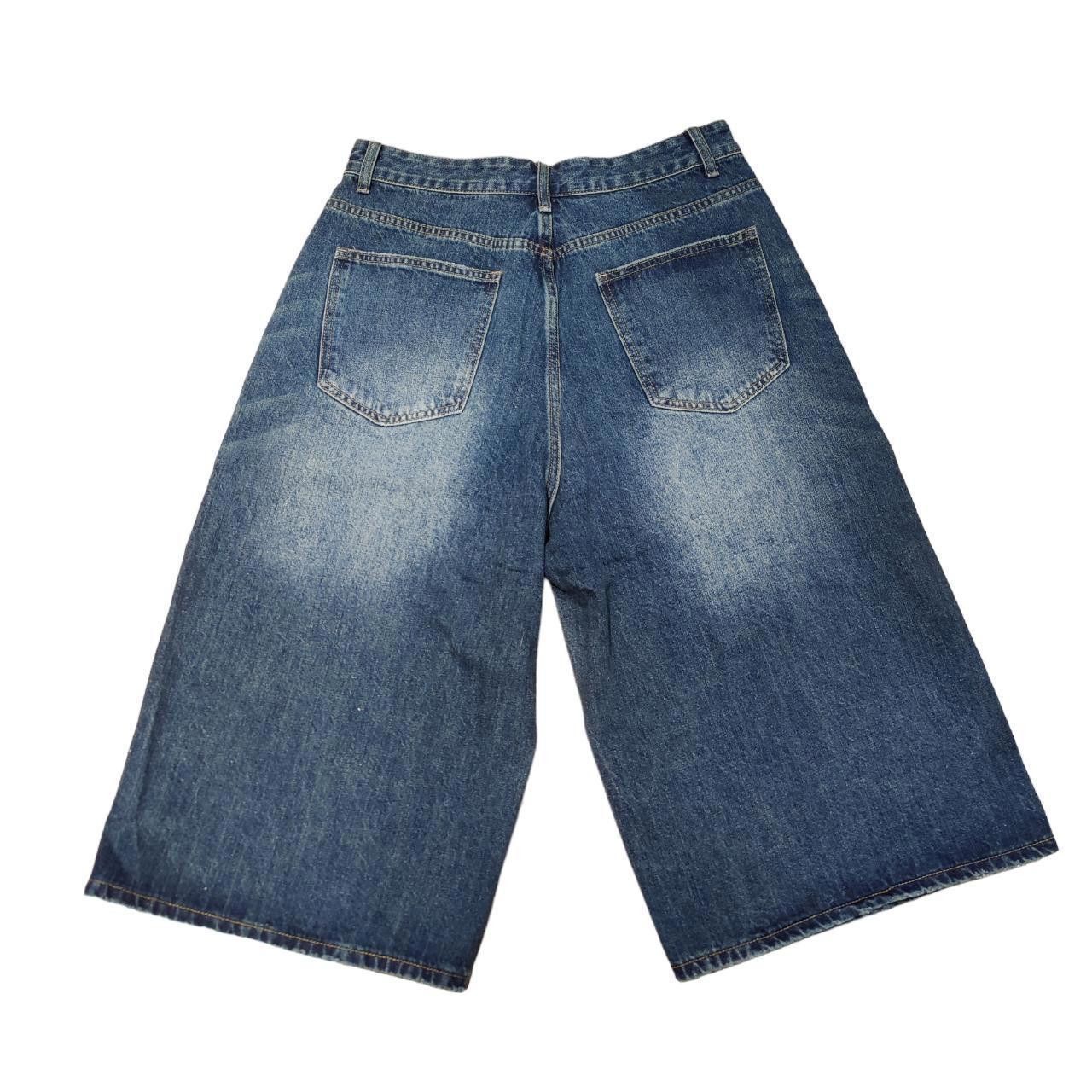 Other Blue Faded Baggy Jorts Size US 32 / EU 48 - 4 Thumbnail