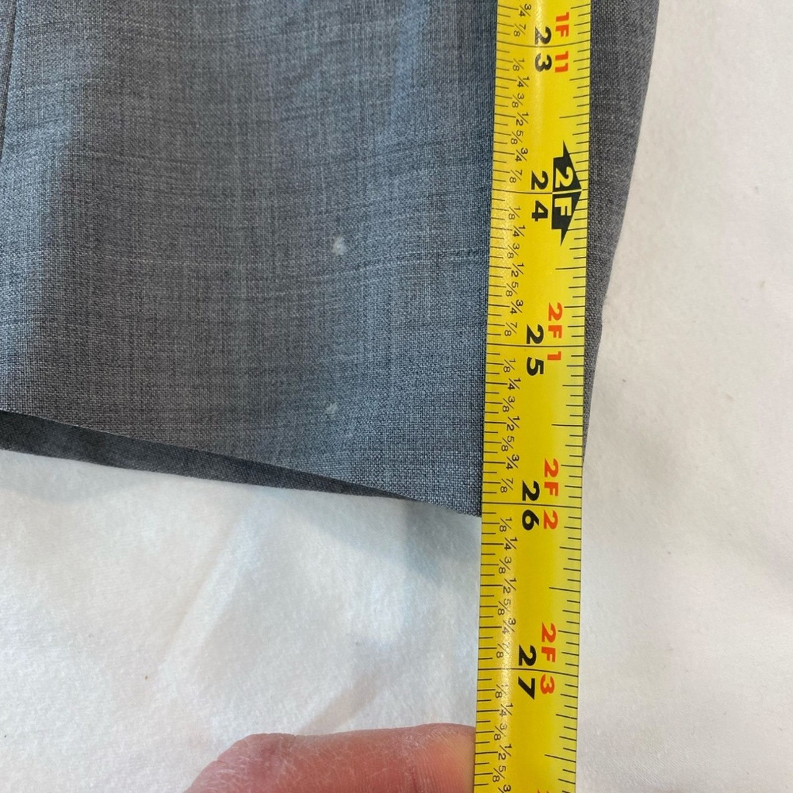 Theory Theory Men's Light Grey Wool Stretch Suit Blazer - 40R Size 40R - 10 Thumbnail