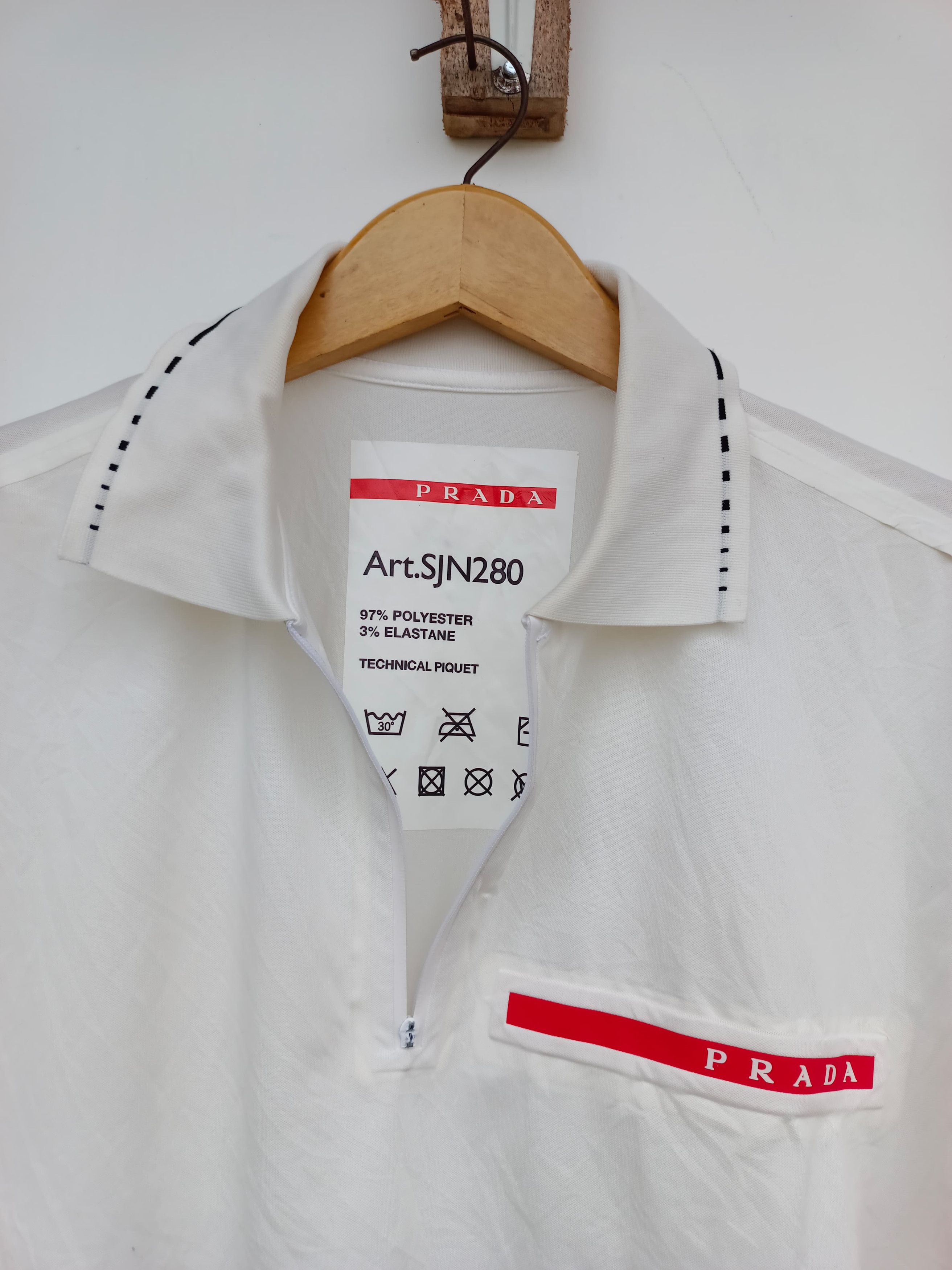 Prada Prada polos White Size US L / EU 52-54 / 3 - 5 Thumbnail