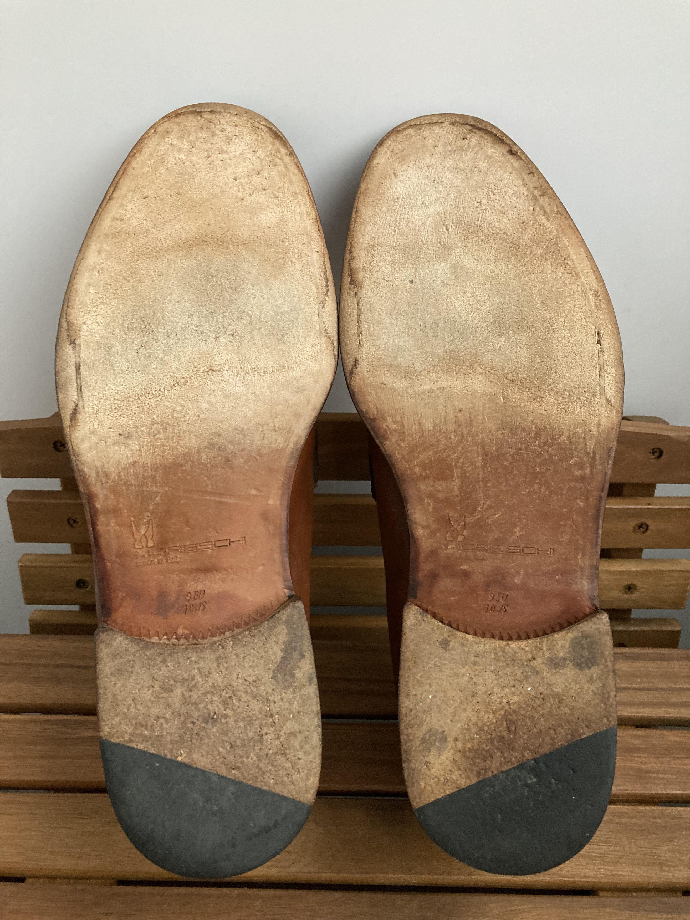 Moreschi Vintage Moreschi Loafer - Cognac Brown Made In Italy Size US 10 / EU 43 - 6 Thumbnail