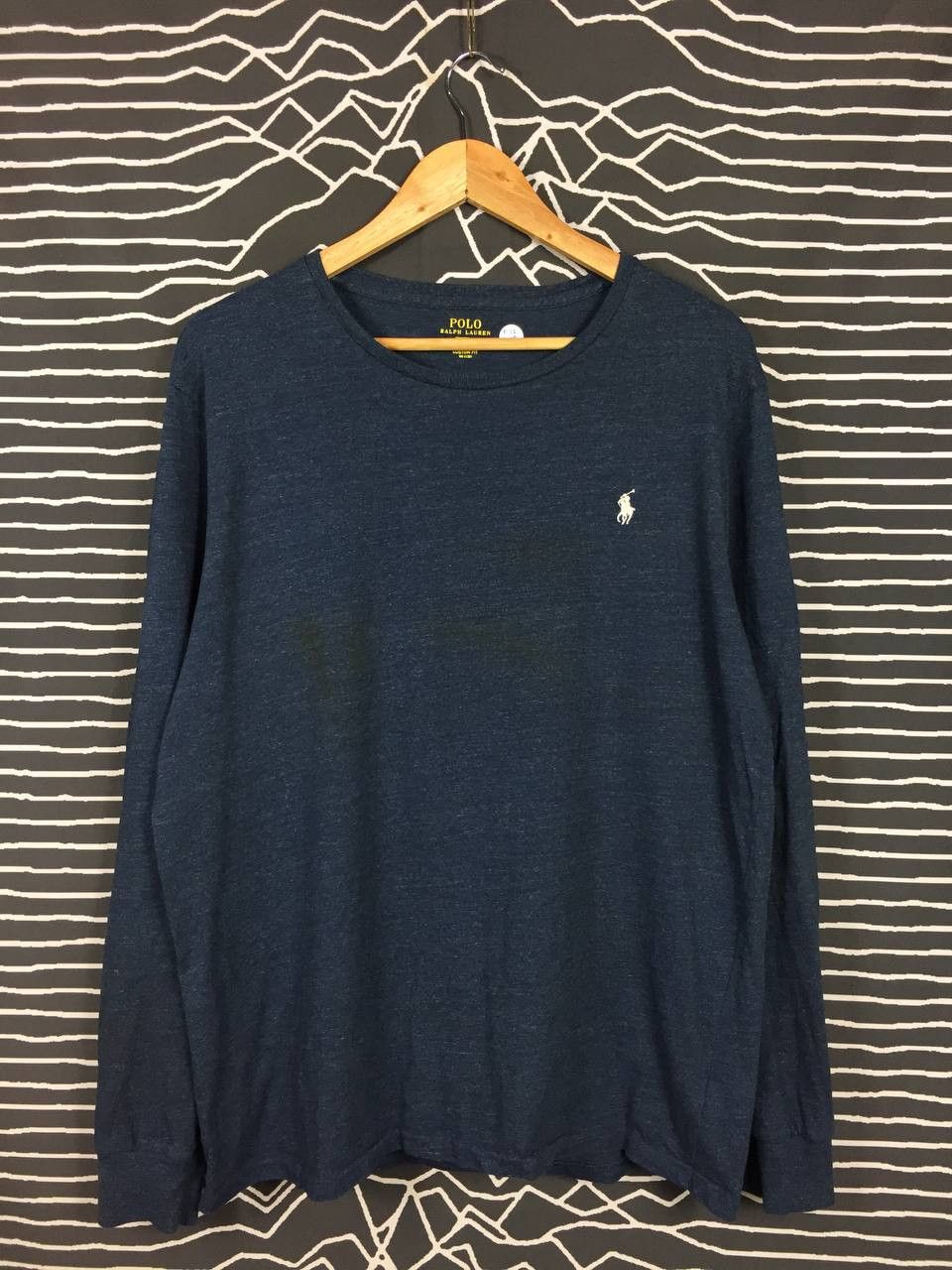 Polo Ralph Lauren × Vintage Polo Ralph Lauren Small Logo Custom Fit Longsleeve Tee Size US L / EU 52-54 / 3 - 2 Thumbnail