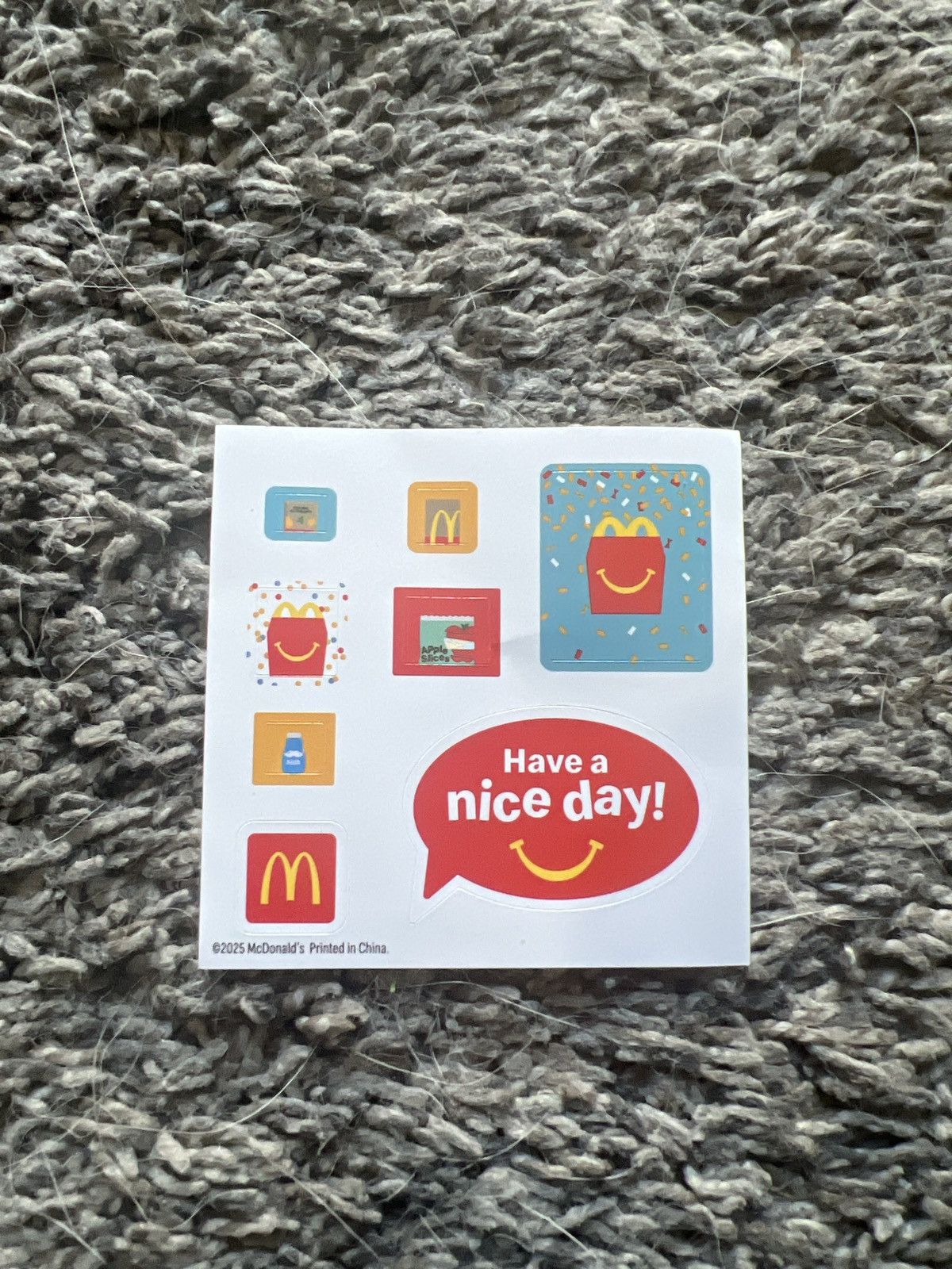 Hypebeast 2025 Lil McDonald’s Stickers Size ONE SIZE - 1 Thumbnail
