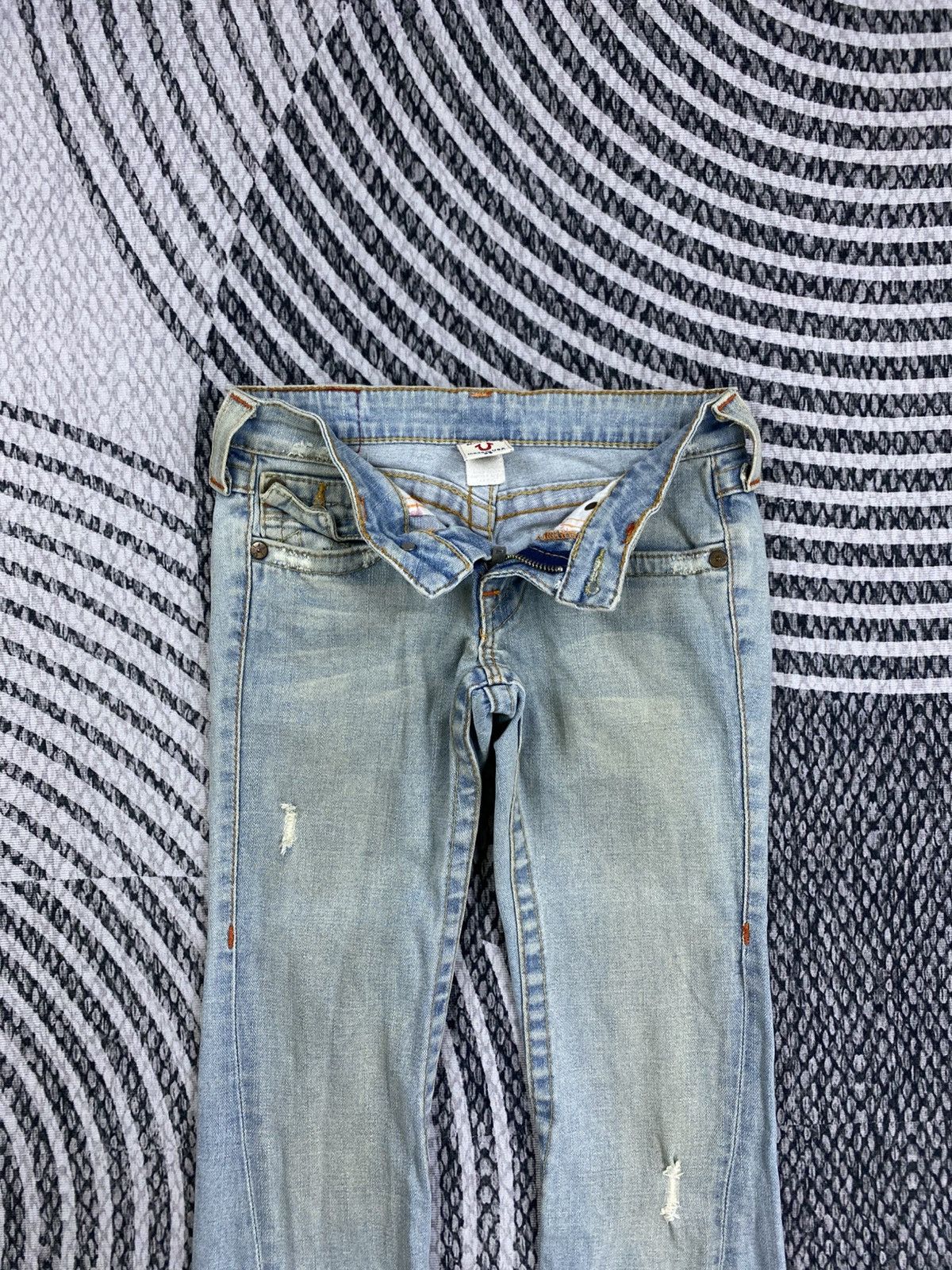 True Religion Vintage True Religion Flared Denim Jeans Size 26" / US 2 / IT 38 - 9 Thumbnail