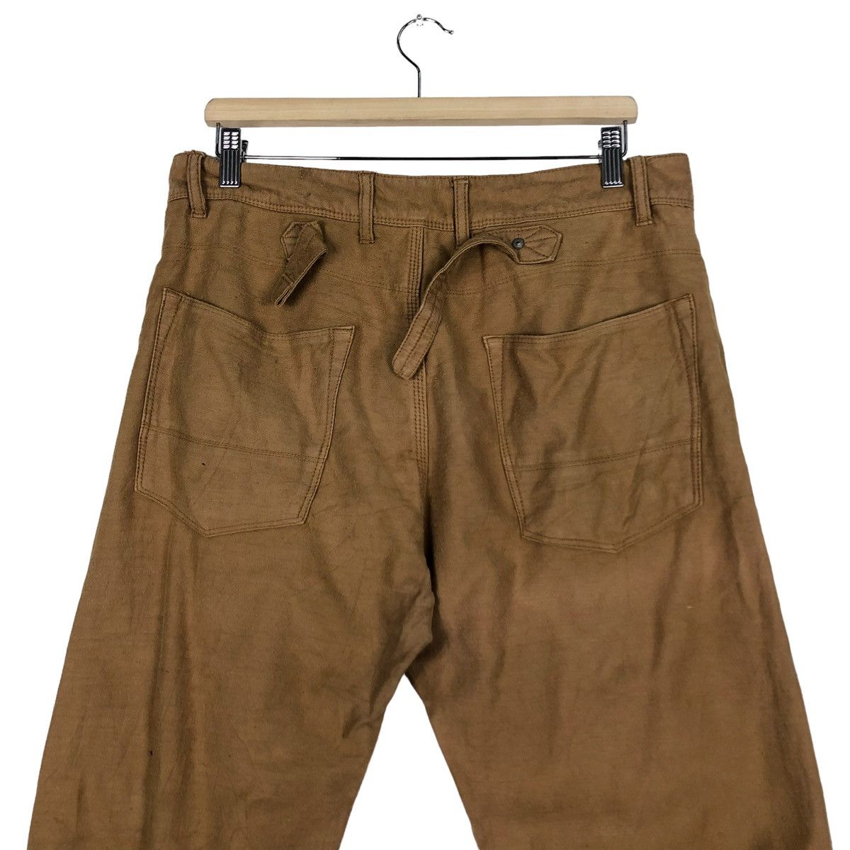 Japanese Brand 🔥90’s Vintage Cargo Work Pants Multi Pocket Surplus Size US 34 / EU 50 - 9 Thumbnail