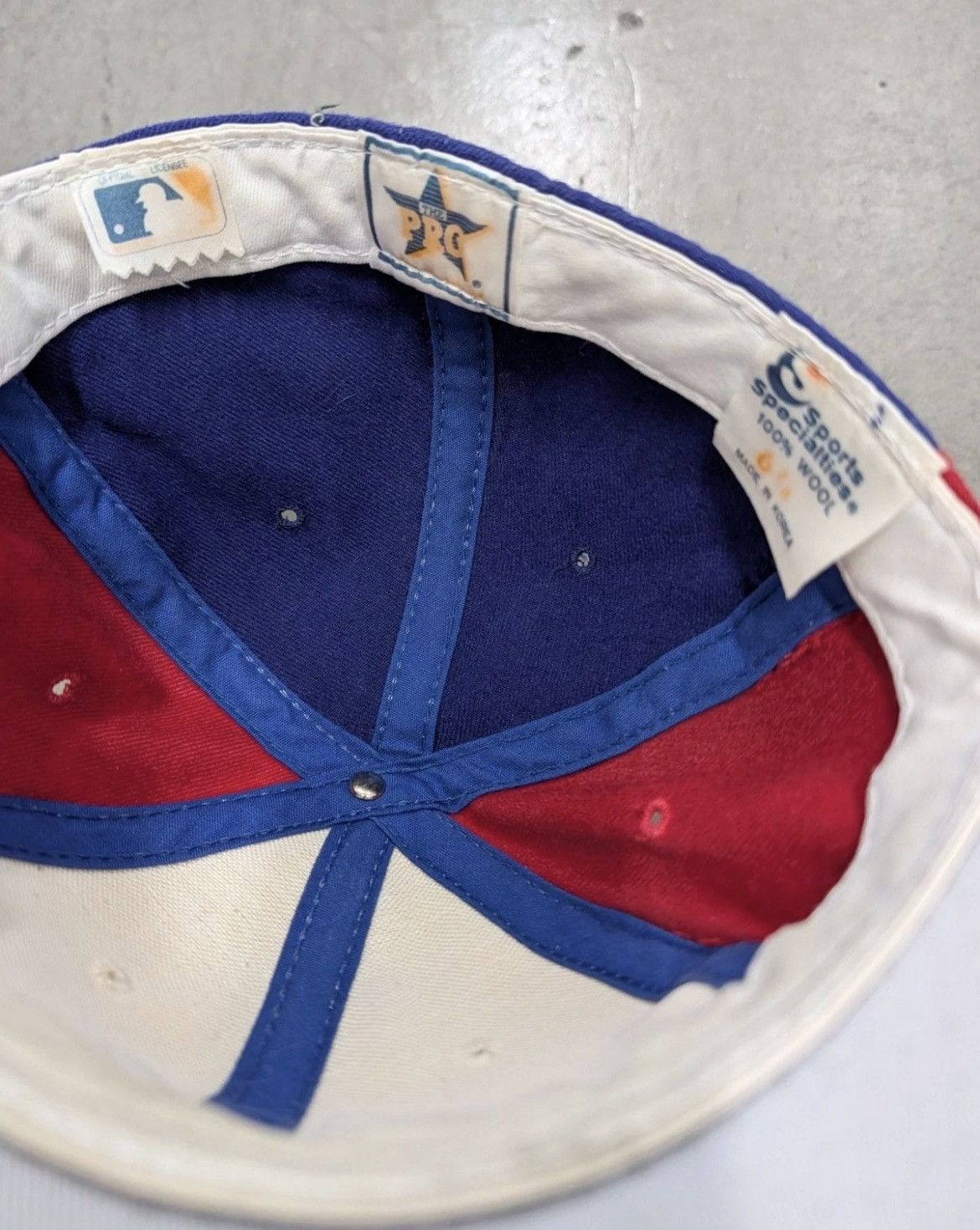 Vintage Vintage NOS Sports Specialties Montreal Expos Fitted 6 3/4 Size ONE SIZE - 4 Thumbnail
