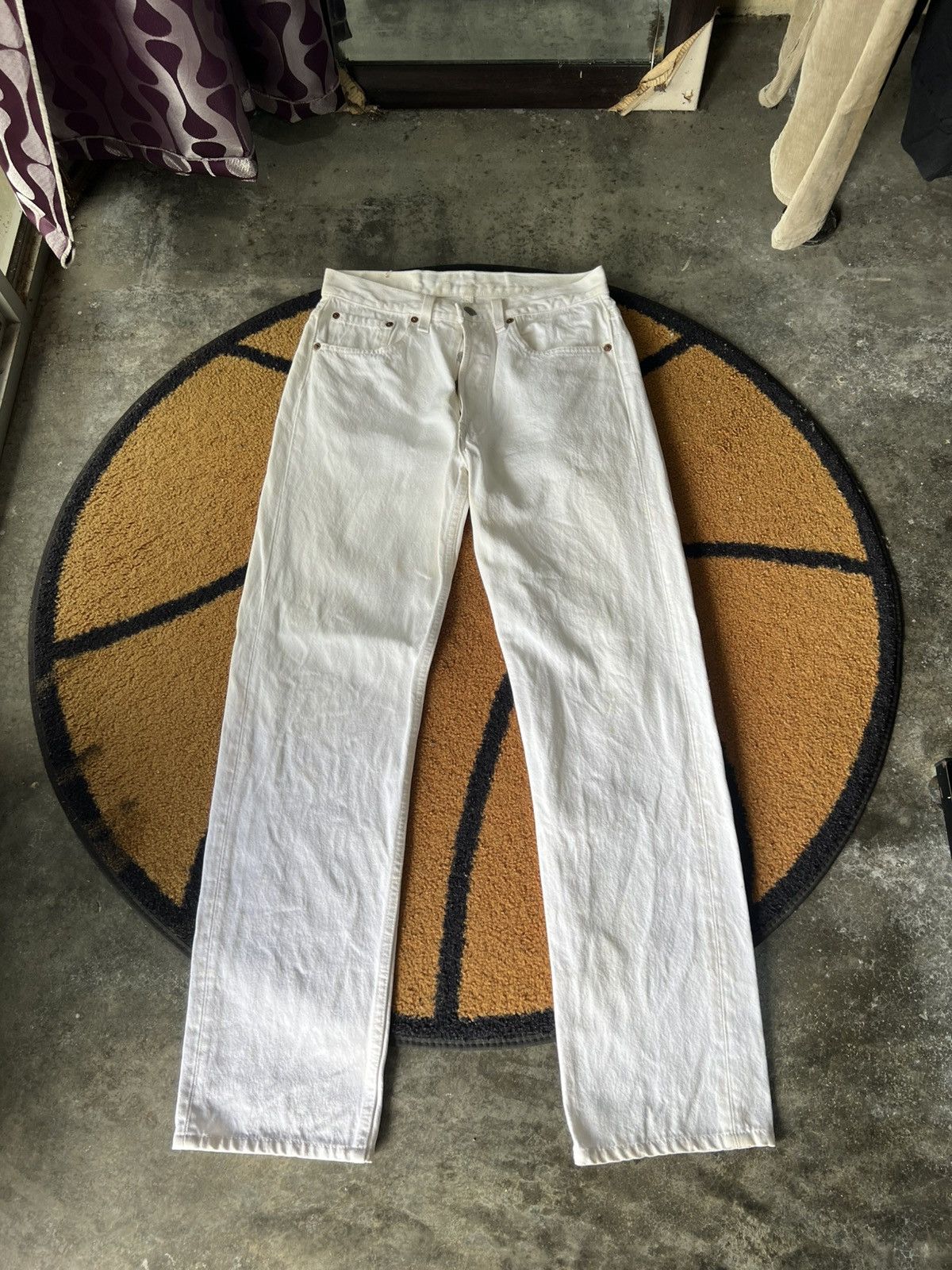 Levi's Vintage Clothing 🔥Vintage Levis 501 Button 552 Denim Size US 30 / EU 46 - 2 Thumbnail