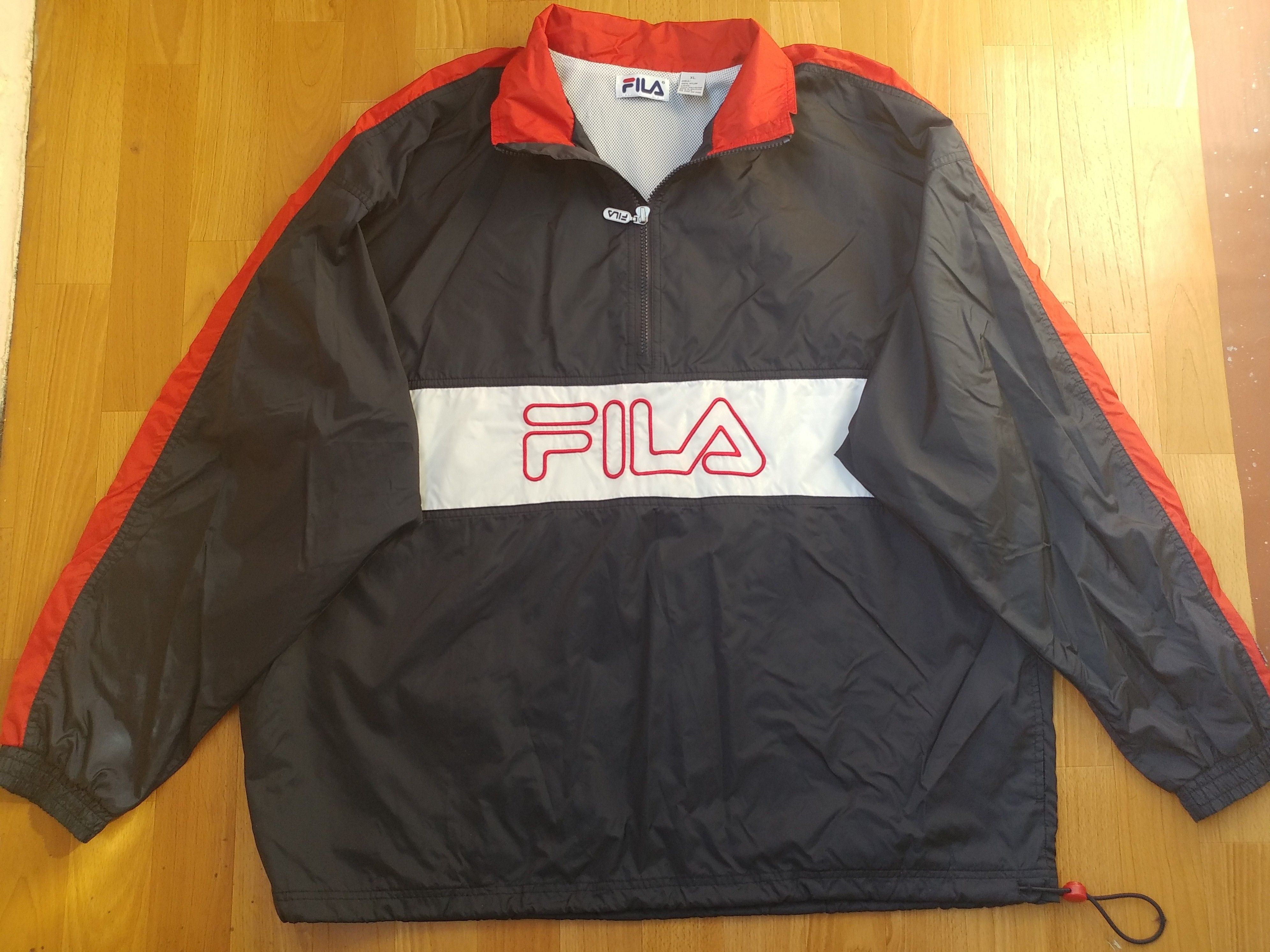 Fila FILA jacket, vintage, 90s hip hop windbreaker skater Y2K XL Size US XL / EU 56 / 4 - 1 Thumbnail