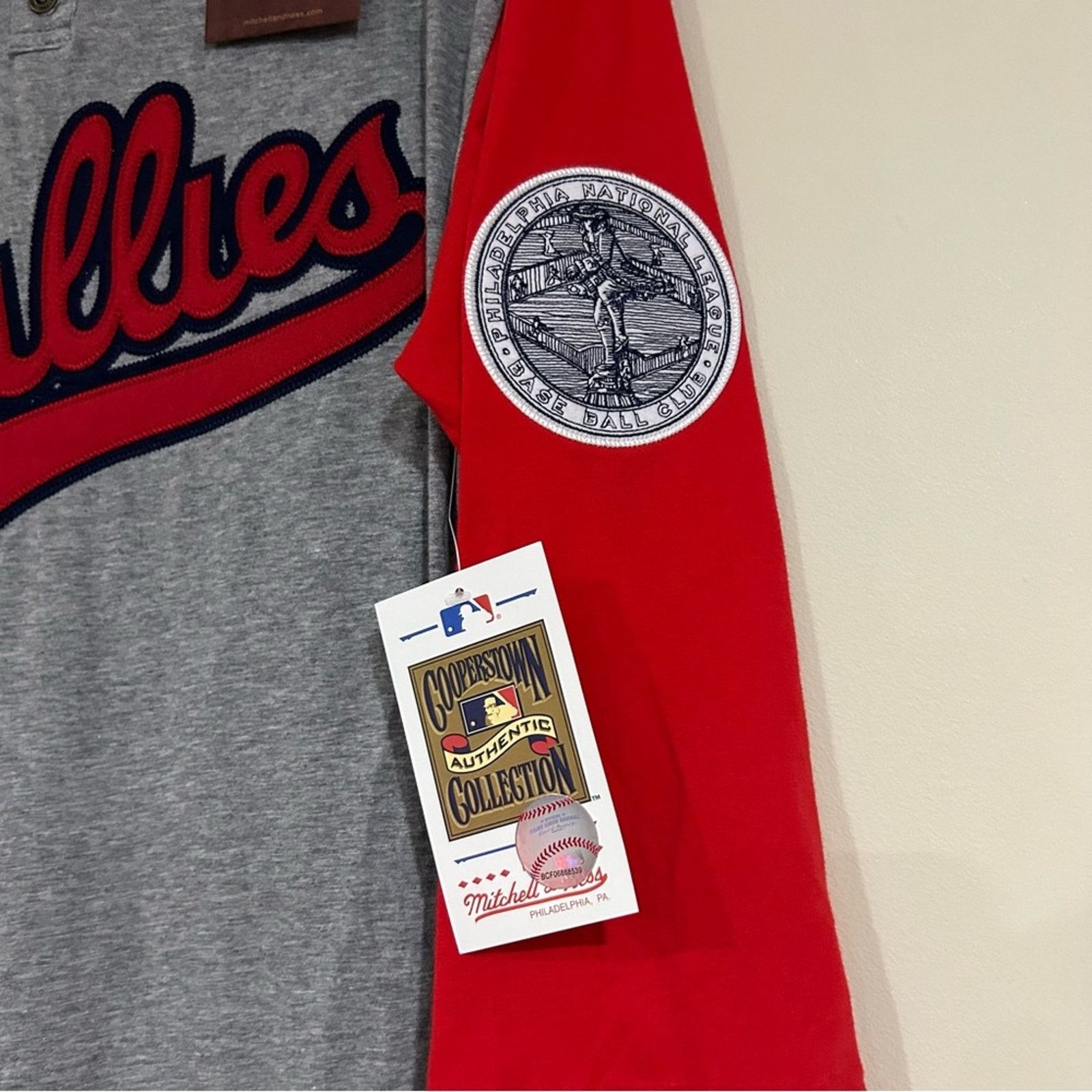 Mitchell & Ness Mitchell & Ness Philadelphia Phillies Baseball Shirt Size US S / EU 44-46 / 1 - 3 Thumbnail