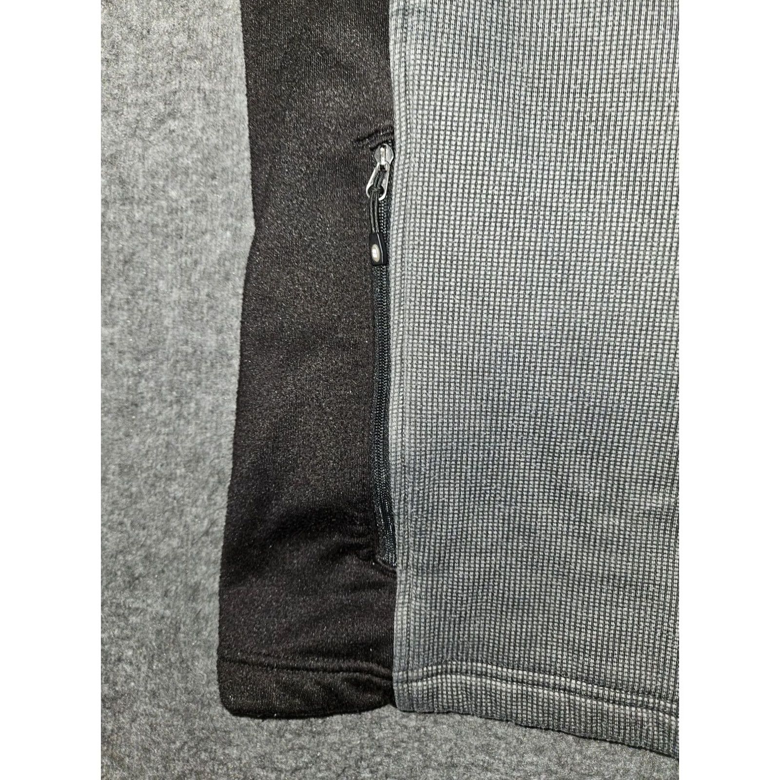 Eddie Bauer Eddie Bauer Vest Mens Large Gray Black Fleece Full Zip Stretch Pockets Outdoor v2 Size US L / EU 52-54 / 3 - 5 Thumbnail