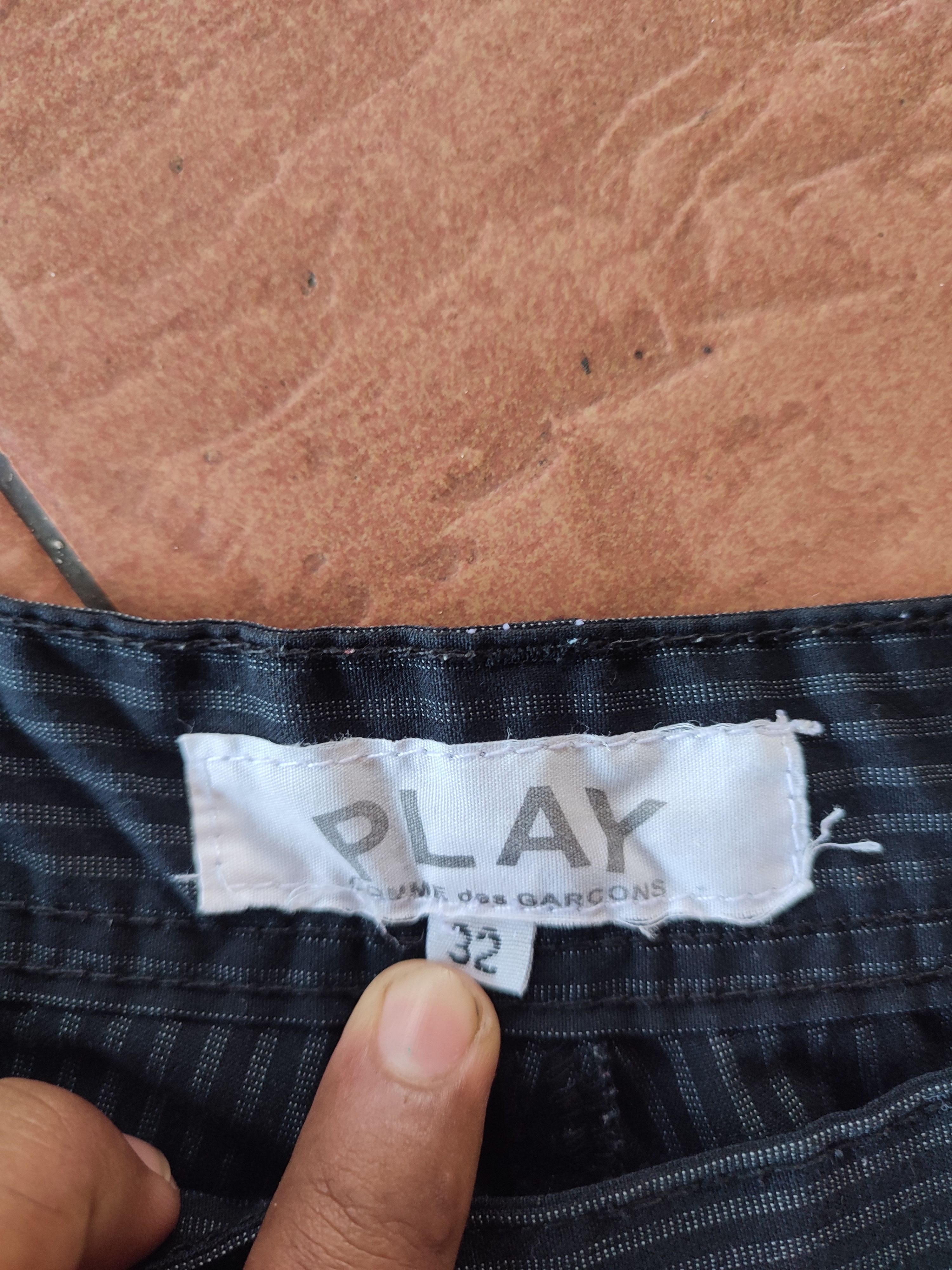 Comme des Garcons PLAY Play Comme des Garcons Striped Shorts Size 32 Size US 32 / EU 48 - 7 Thumbnail