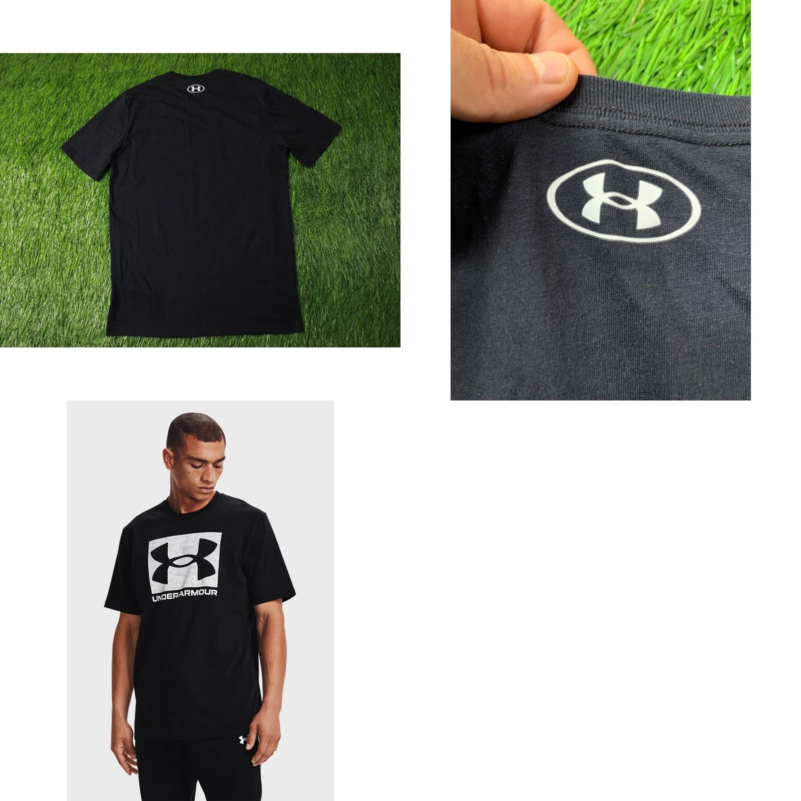 Under Armour UNDER ARMOUR MEN T-SHIRT Jersey 2021 HeatGear Casual Short Sleeve Crew Neck Black Size M Size US M / EU 48-50 / 2 - 8 Thumbnail